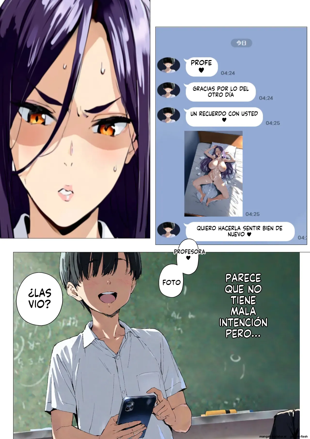 Oneshota sensei! 3 (Spanish) MTL image number 36