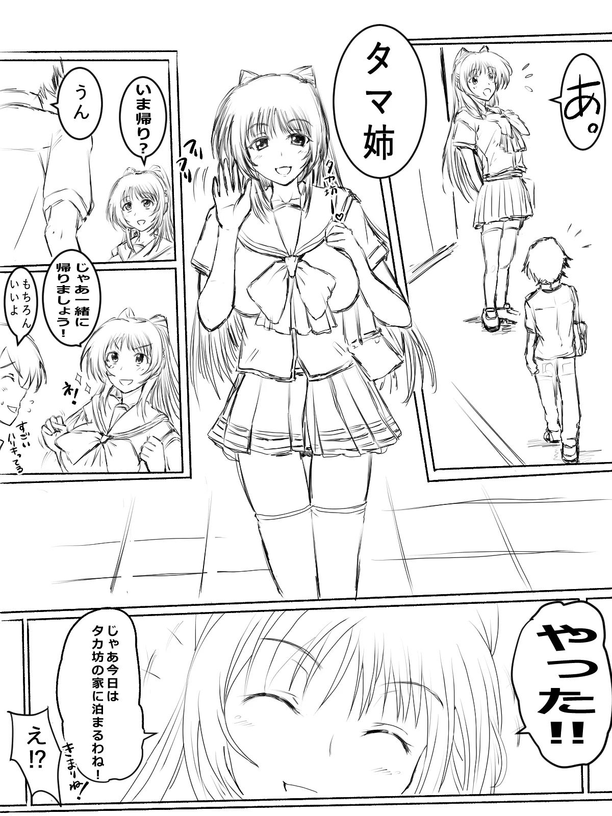 [タマコロガシ] チャラ男のセフレになるタマ姉の話 (トゥハート2) 图片编号 2