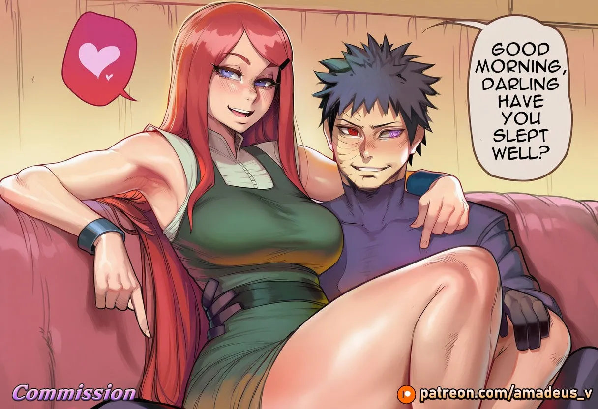 Kushina Uzumaki x Obito Uchiha 图片编号 1