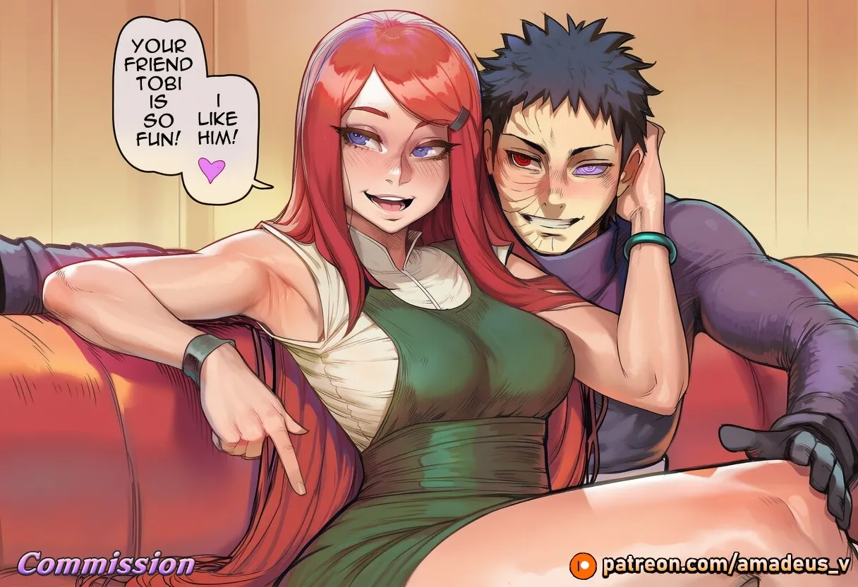 Kushina Uzumaki x Obito Uchiha 图片编号 2