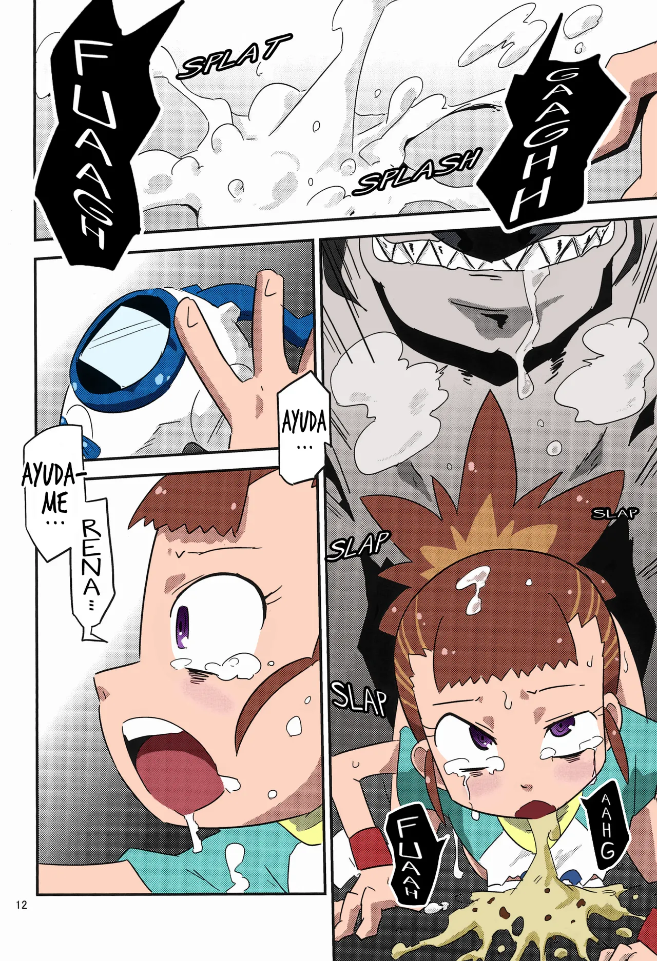 [Mugen Mountain (Basuta)] Digimon nanka kirai -Odio a los Digimon- Spanish Colored 图片编号 16