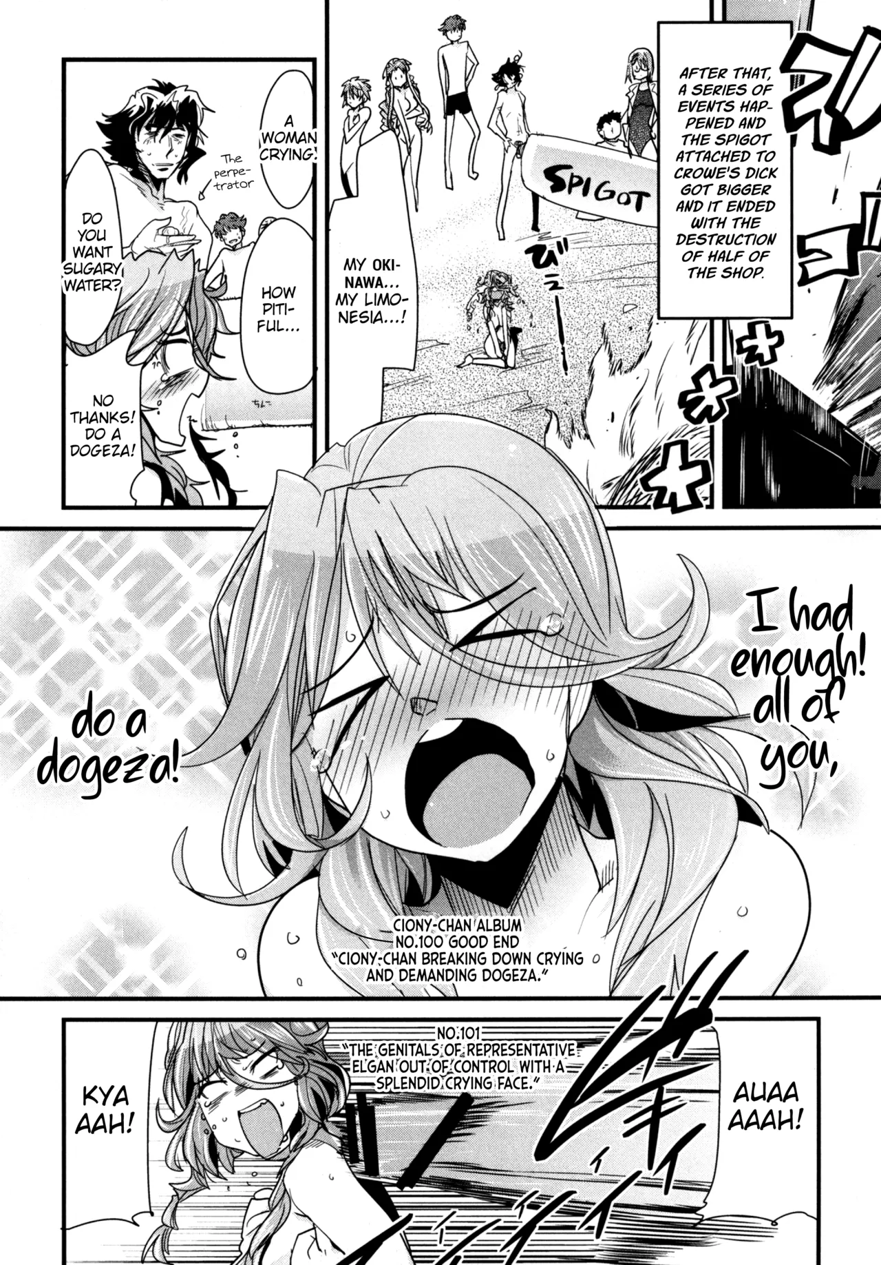 [Bronco Hitoritabi (Uchi-Uchi Keyaki)] Dainiji Boku no Watashi no Super Bobobbo Taisen Z Oneechan to Ceony-chan Hen (Super Robot Wars Z 2nd) [English] [Digital] 图片编号 20