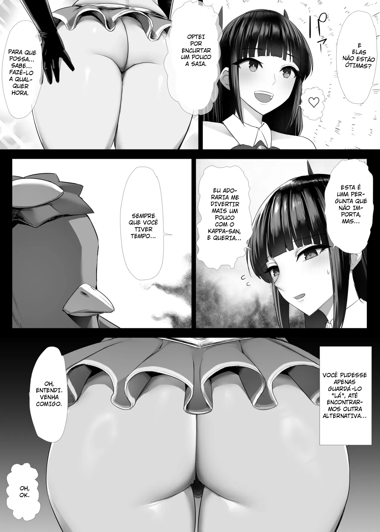 [ISHIMURA] A Garota Mágica e o Monstro Kappa image number 67