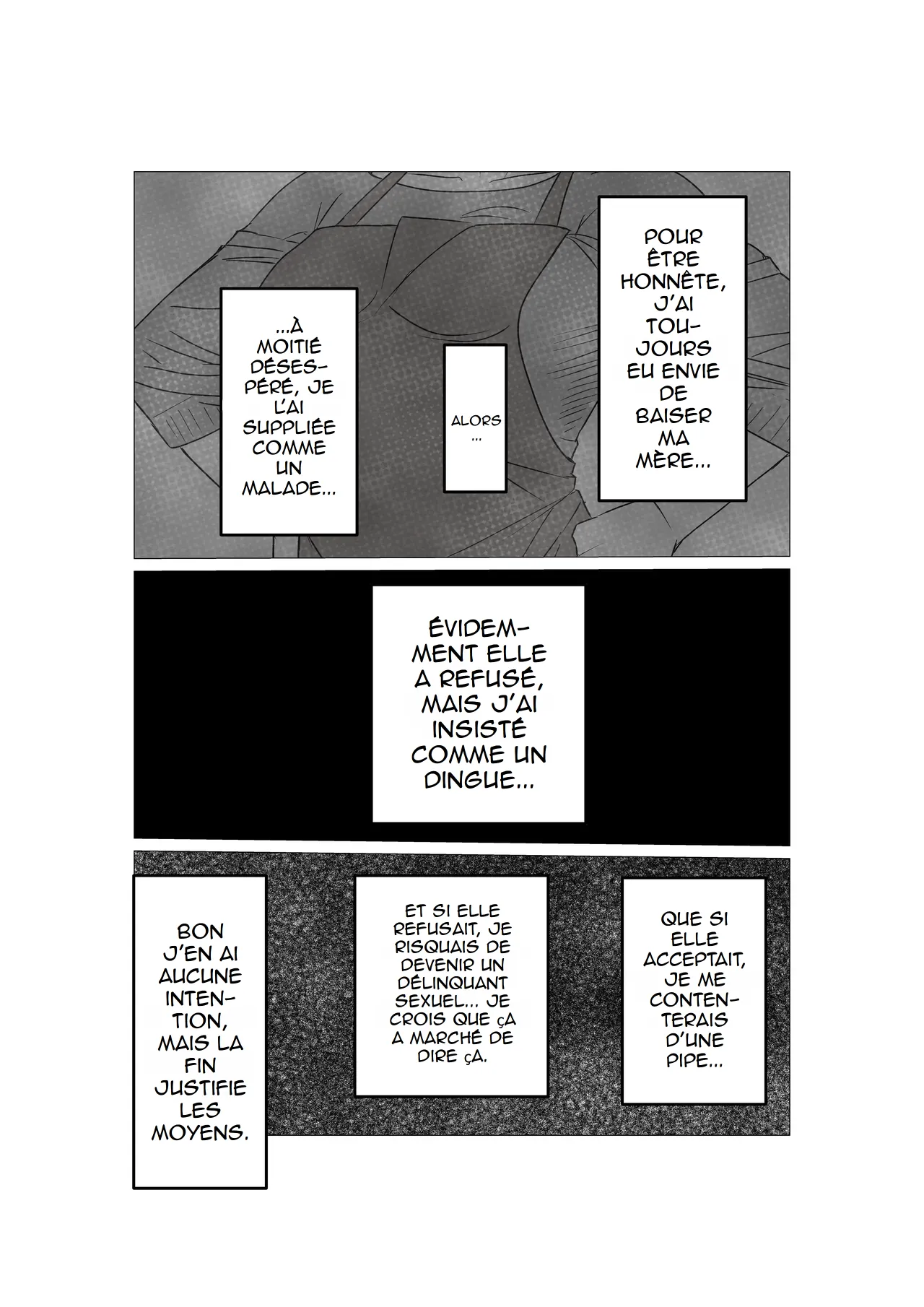 [Sa no Kusu] Gamigami Kaa-san wo Hatsujou Sasete Mitara | J'ai essayé d'exciter ma mère rabat-joie [French] (hentailuxe.com) 图片编号 3