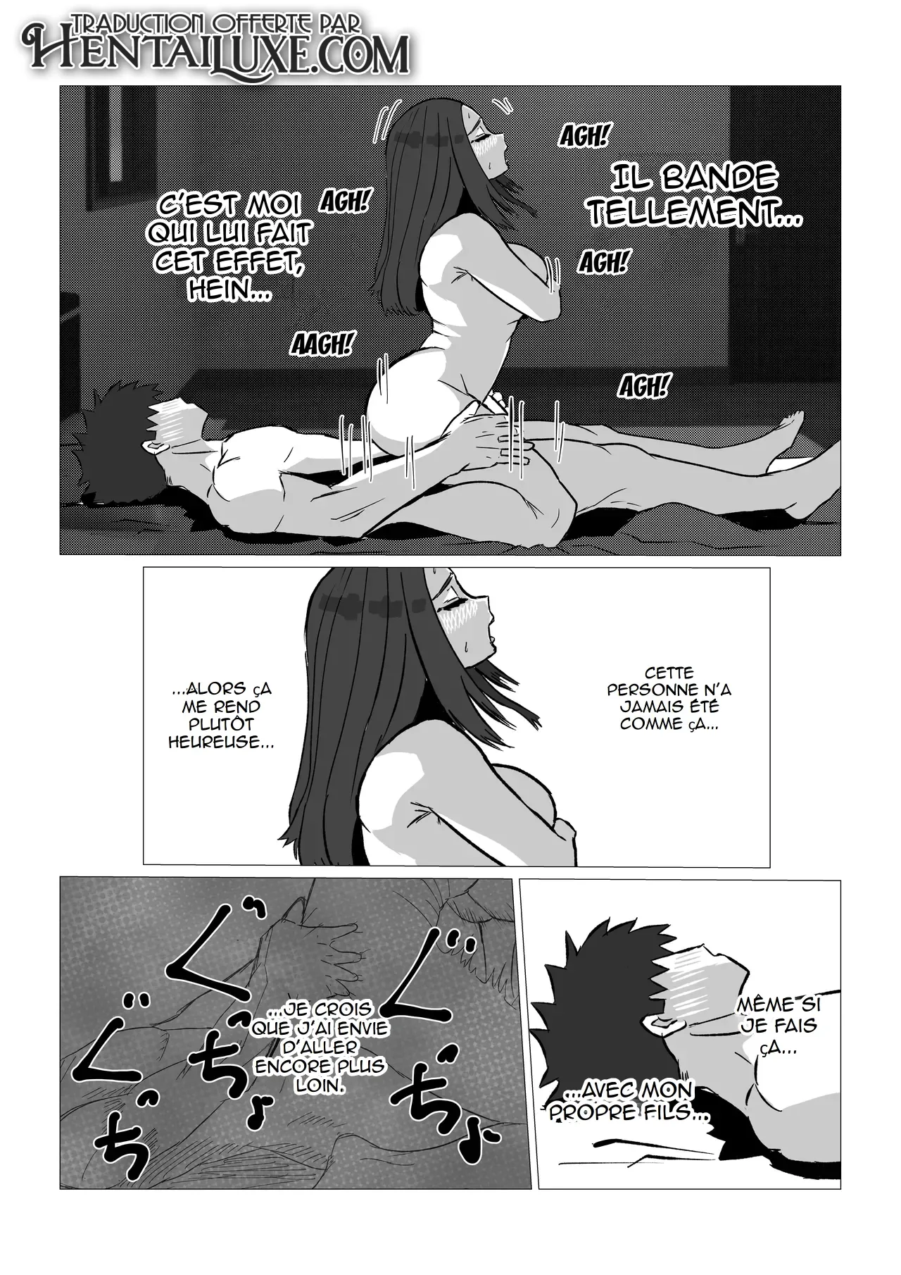 [Sa no Kusu] Gamigami Kaa-san wo Hatsujou Sasete Mitara | J'ai essayé d'exciter ma mère rabat-joie [French] (hentailuxe.com) 图片编号 16