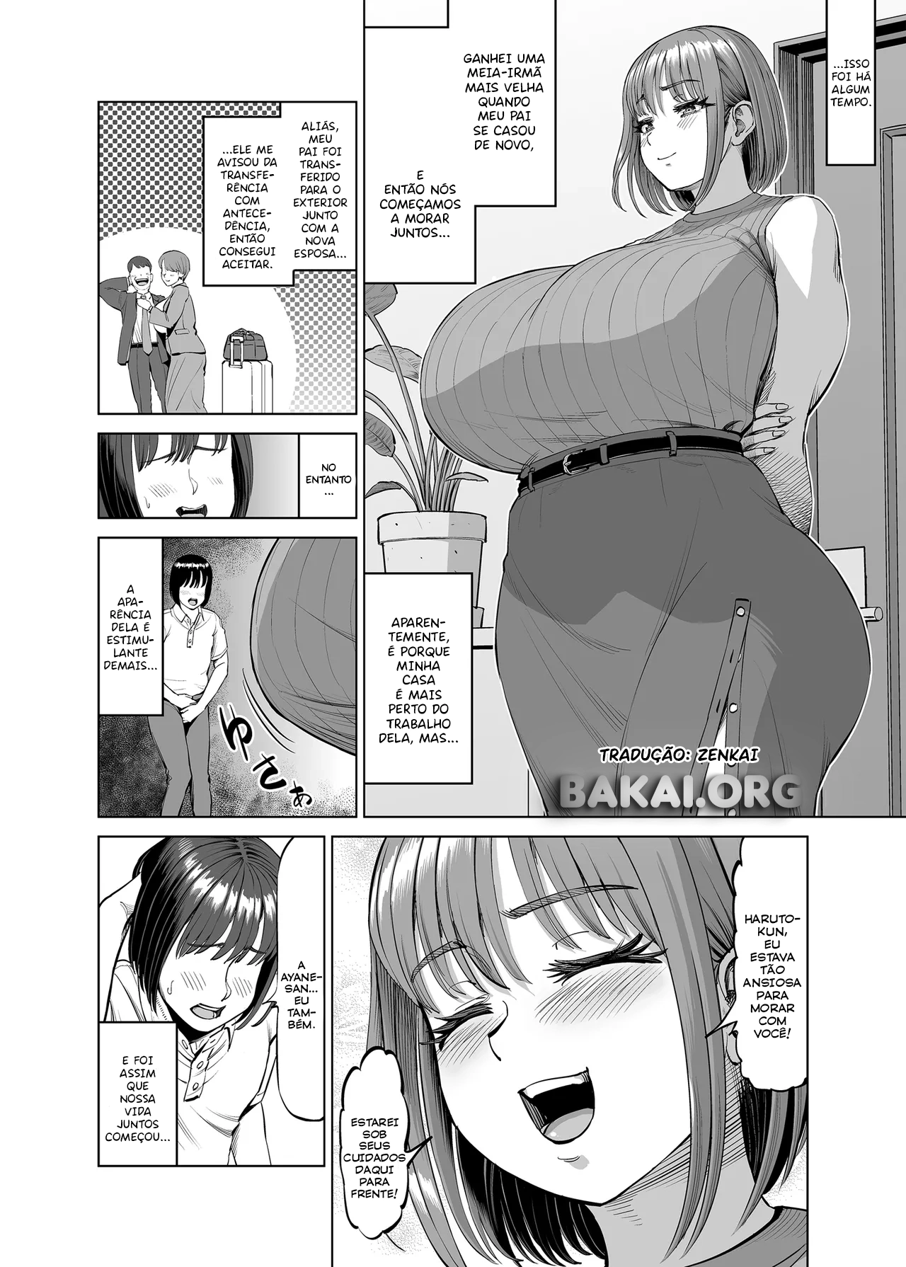 [R Koubou (Ruzi)] Onee-chan to Nakayoshi Seikatsu [Portuguese-BR]  [Bakai.org] [Digital] 图片编号 2