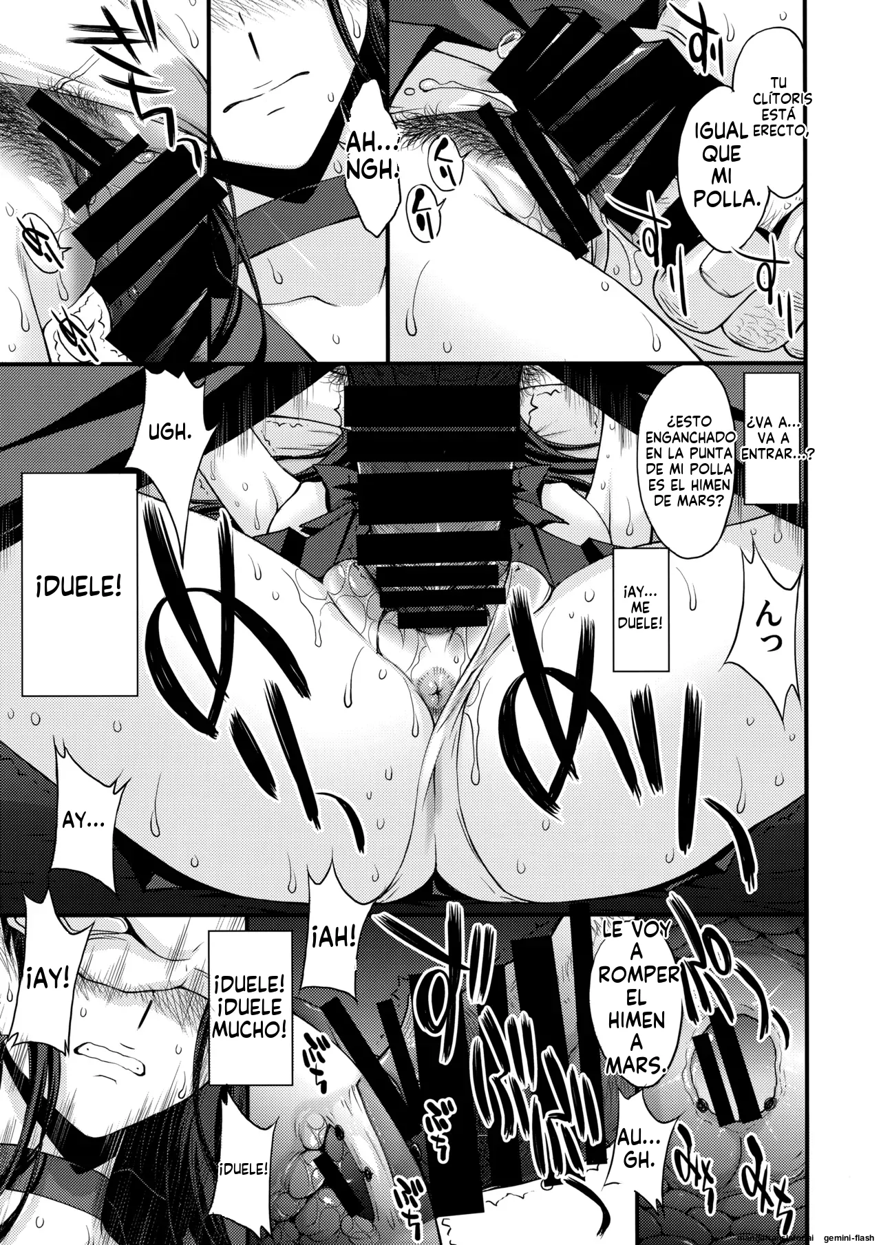 (Online Tora Matsuri 2020 Summer) [Secret Society M (Kitahara Aki)] Mars o Chuunen Chinpo de Seiteki Sakushu Shitai! (Bishoujo Senshi Sailor Moon) [Spanish] [MTL] 图片编号 14