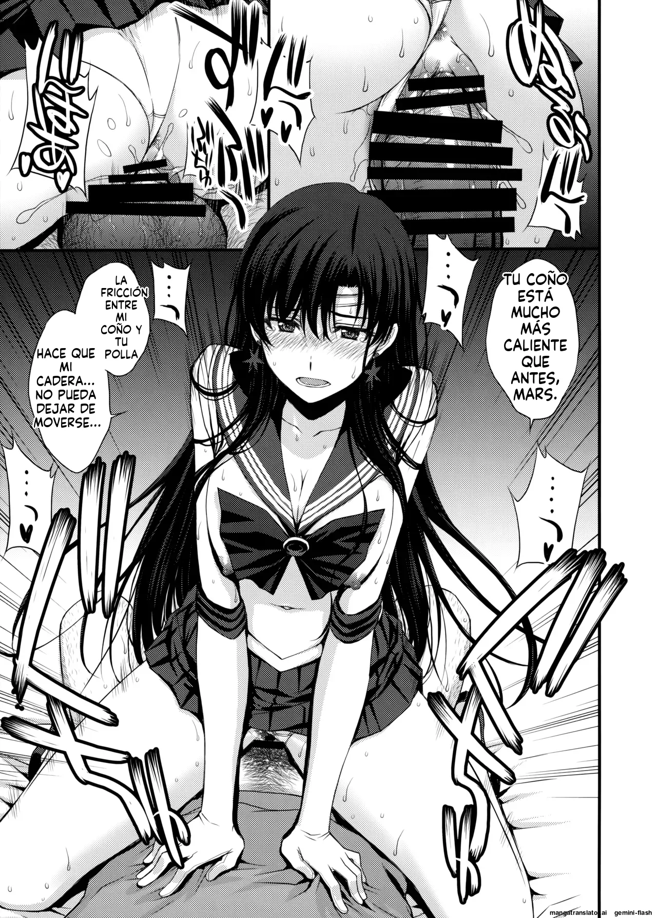 (Online Tora Matsuri 2020 Summer) [Secret Society M (Kitahara Aki)] Mars o Chuunen Chinpo de Seiteki Sakushu Shitai! (Bishoujo Senshi Sailor Moon) [Spanish] [MTL] 图片编号 56