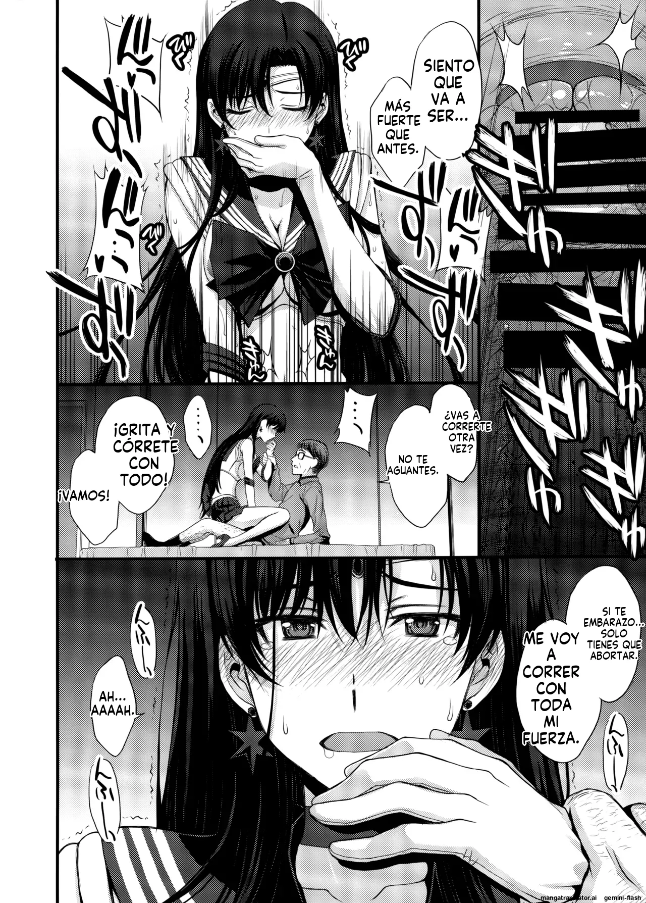 (Online Tora Matsuri 2020 Summer) [Secret Society M (Kitahara Aki)] Mars o Chuunen Chinpo de Seiteki Sakushu Shitai! (Bishoujo Senshi Sailor Moon) [Spanish] [MTL] 图片编号 57