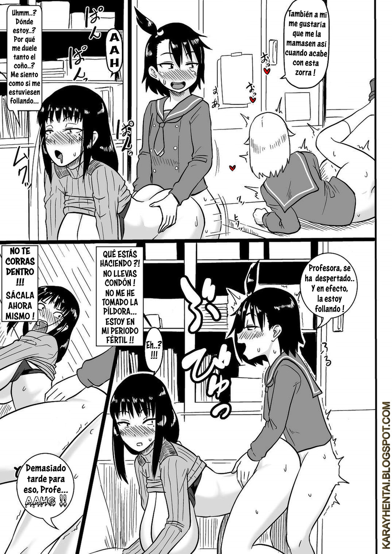 EL FUTACLUB Y LA PROFESORA DROGADA [Spanish] [Rewrite] [5eXv1LL4 - Mano Negra - KARAY] изображение № 20