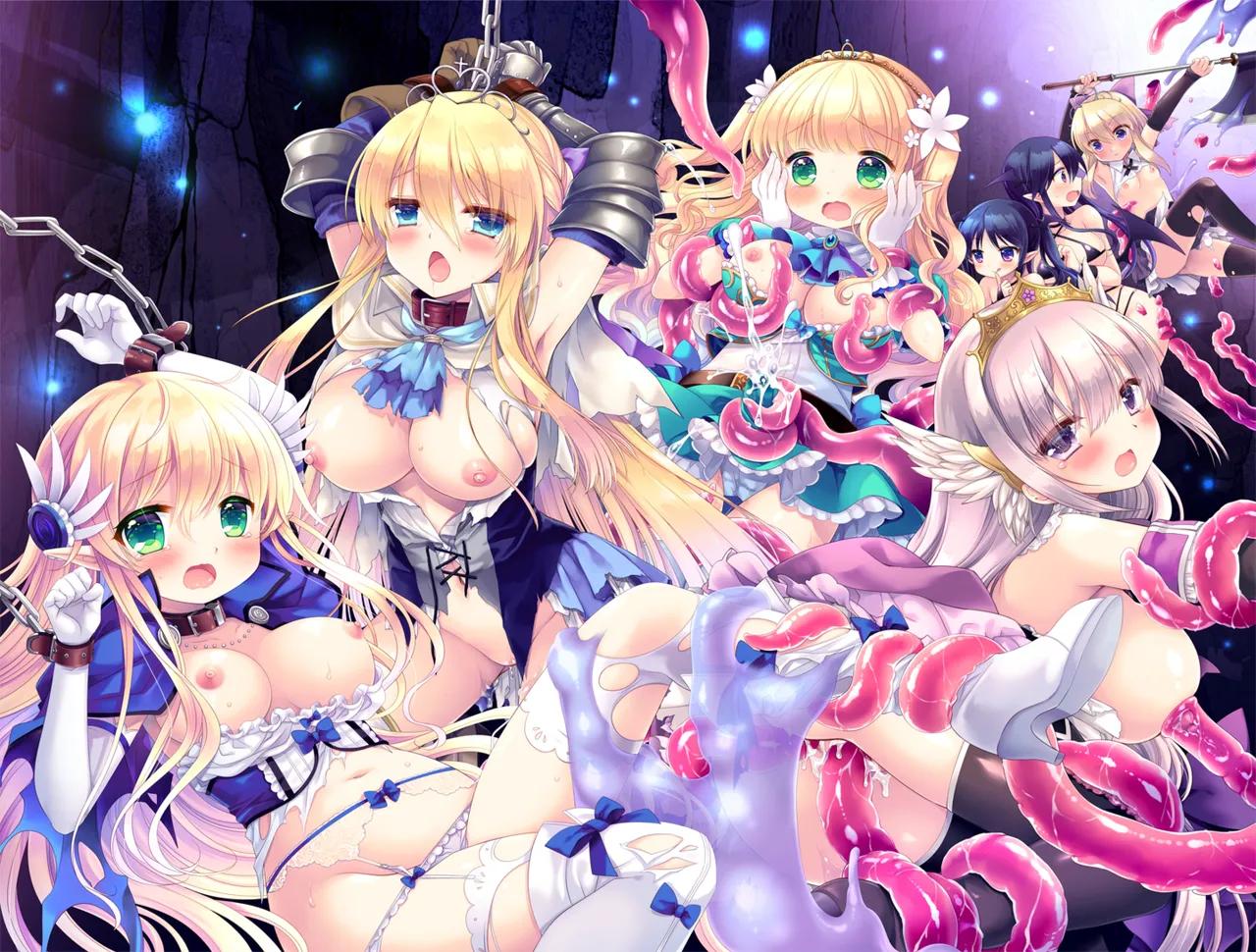 [D・N・A.Lab. (ミヤスリサ)]姫騎士ちゃん大敗北集 ミヤスリサside 2eme image