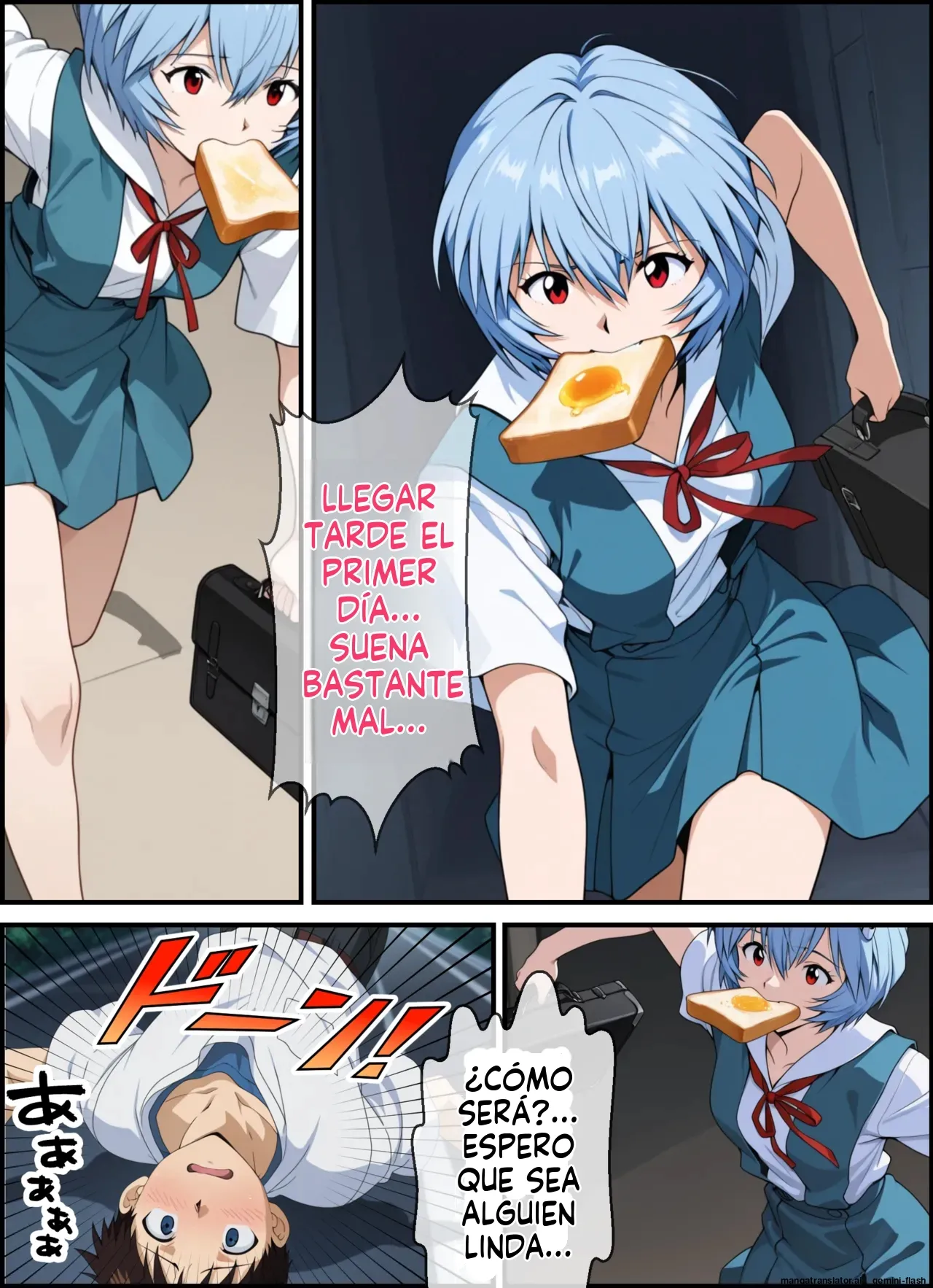 Asuka to Shinji no Icha Love Tanetsuke Sex (Spanish) MTL изображение № 18