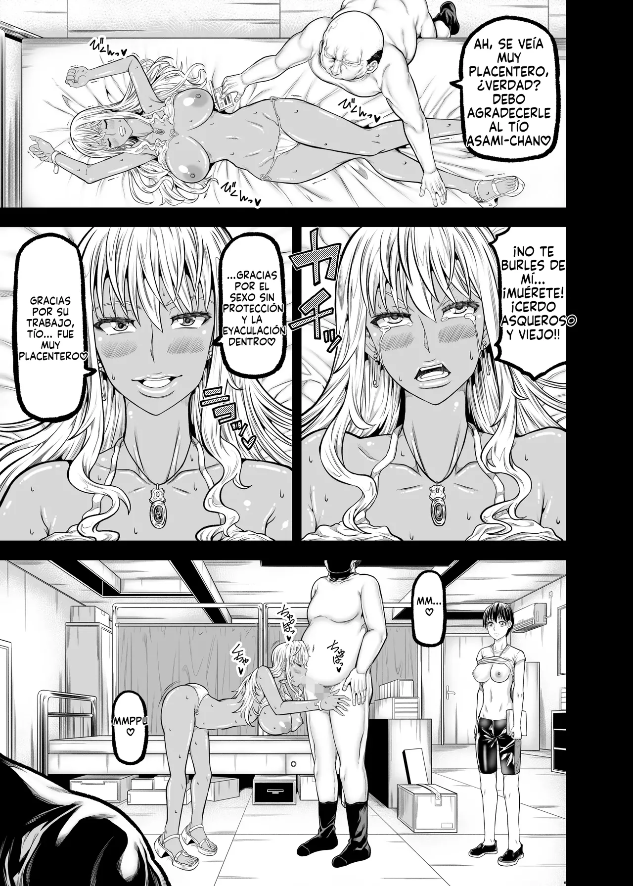 [RADIOSTAR (Kudou Hiroshi)] Oji Gyaru Giga｜El Viejo y la Gyaru [Spanish] [FallenSub] 图片编号 20