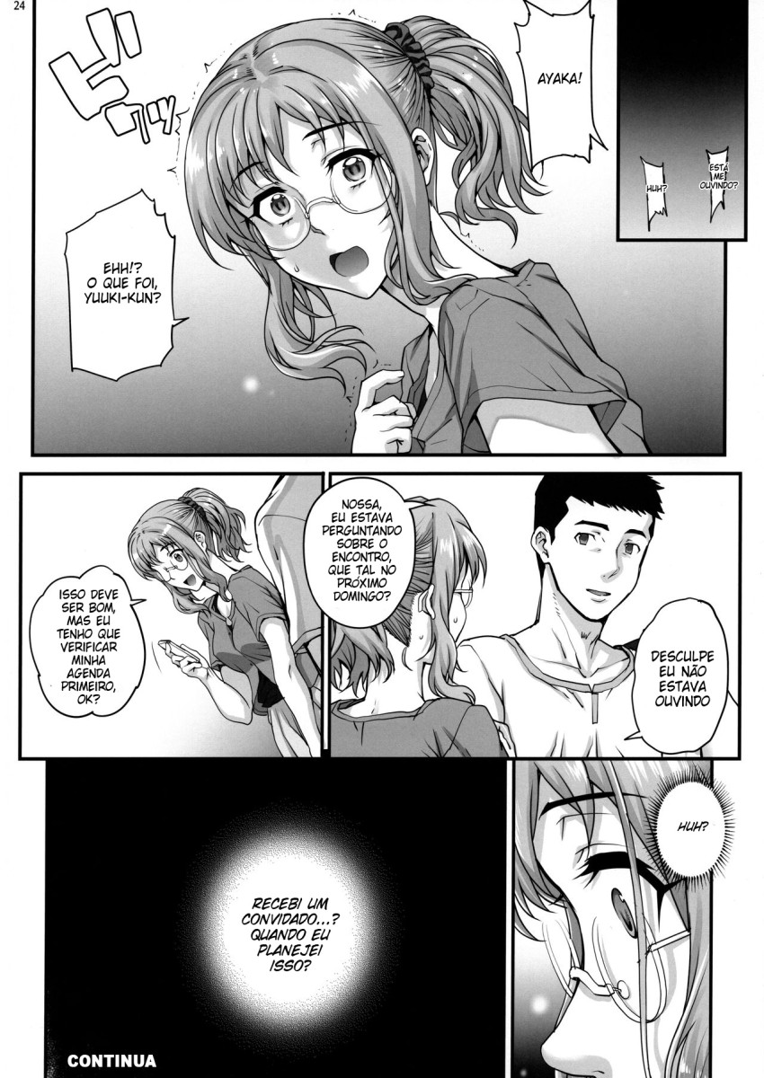 (COMIC1☆15) [Magonotei (Carn)] Kareshi ni Naisho de2 Nama Rankou...Shichaimashita. [Portuguese-BR] image number 25