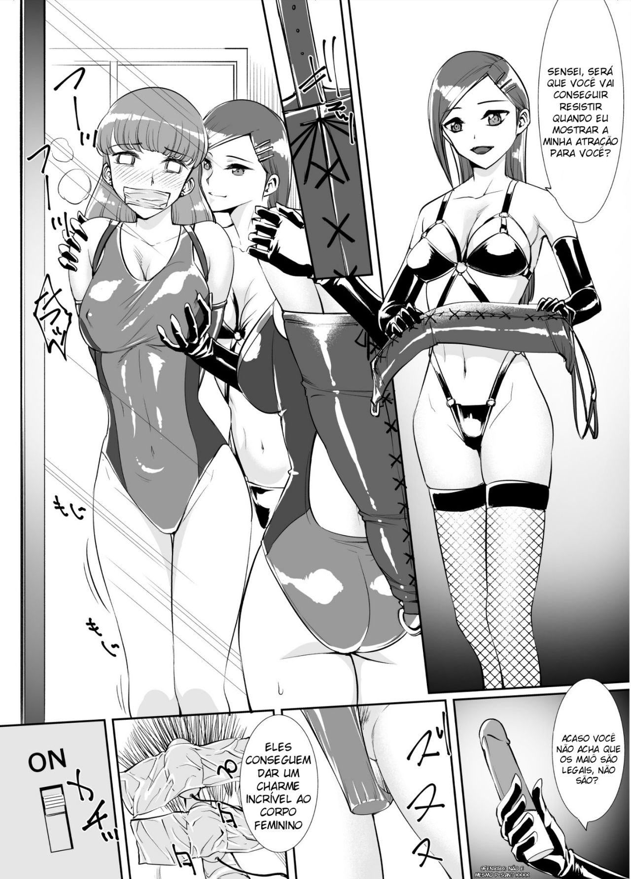 [Rouran Shoujo (tat)] Yuri Kousoku ~Kairaku Ochi Sensei~ [Portuguese-BR] [9Fenrir4] [Digital] imagen número 7