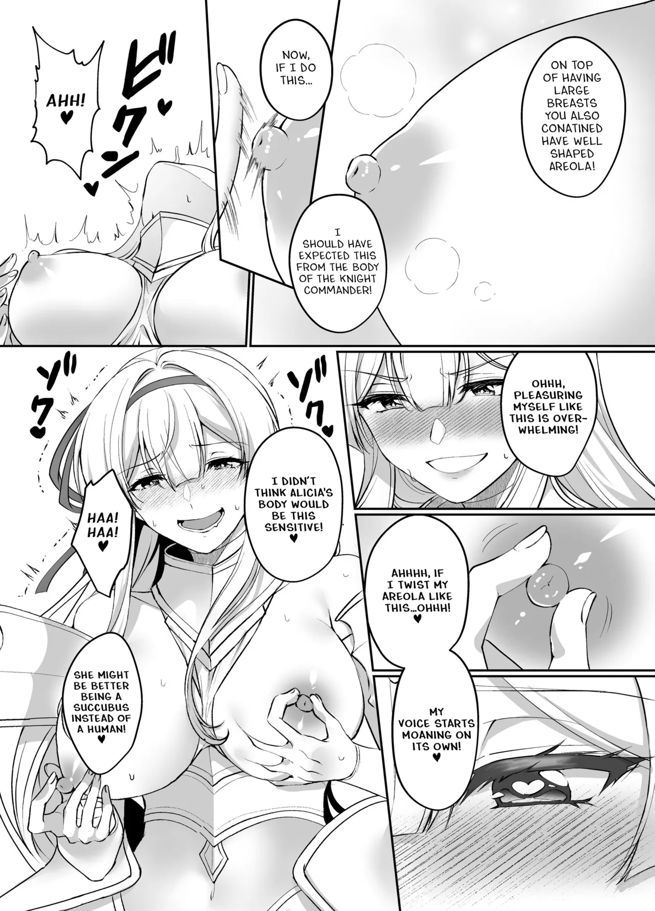 [Seika Kairaku Shoten (Kuchiba Koki)] Hyouten no Kishi Alicia ~Seigi no Hime Kishi ga Maou no Utsuwa ni Somari Ochiru Toki kara~ [Digital] [English] Bildnummer 18