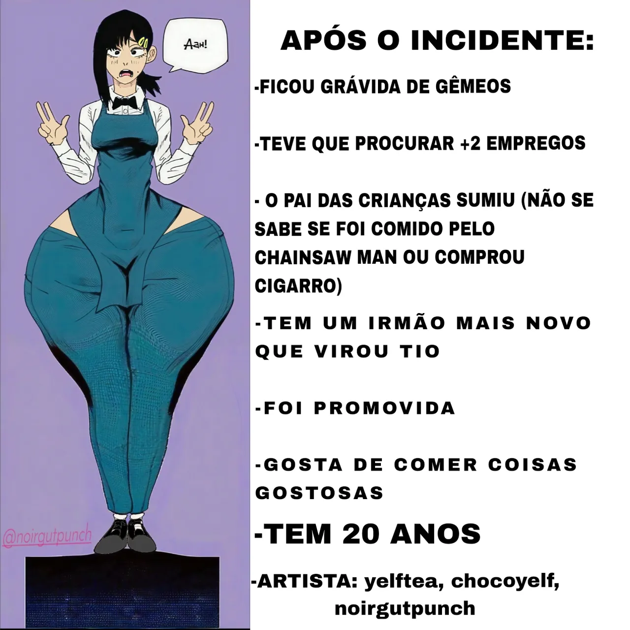 [Yelf tea] Kobeni SPECIAL BURGUER  (Chainsaw Man) [Portuguese-BR Bildnummer 22