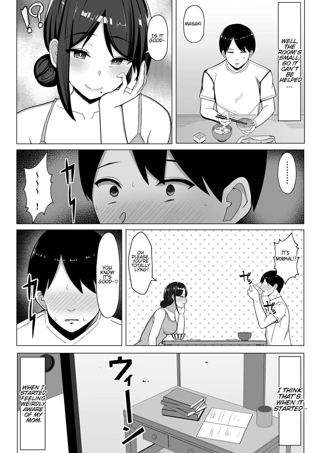 [Mustard Teikoku (Europia)] The story of how I ended up living with my mom in a four-and-a-half tatami room 1. [WaterKujo] [English] 이미지 번호 8