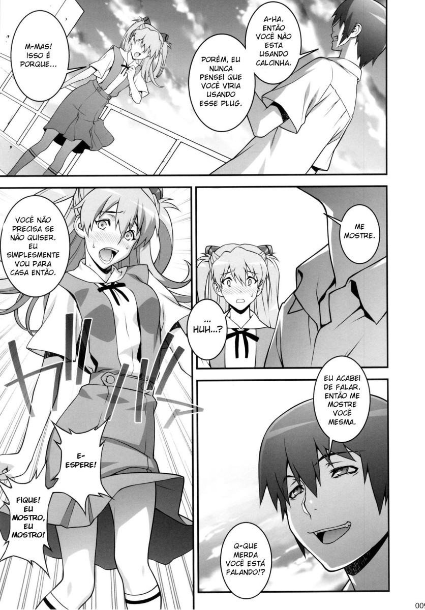 (C84) [Motchie Kingdom (Motchie)] Asuka Choukyou Shite Hoshiin Desho? (Neon Genesis Evangelion) [Portuguese-BR] [Sugiora] 8eme image