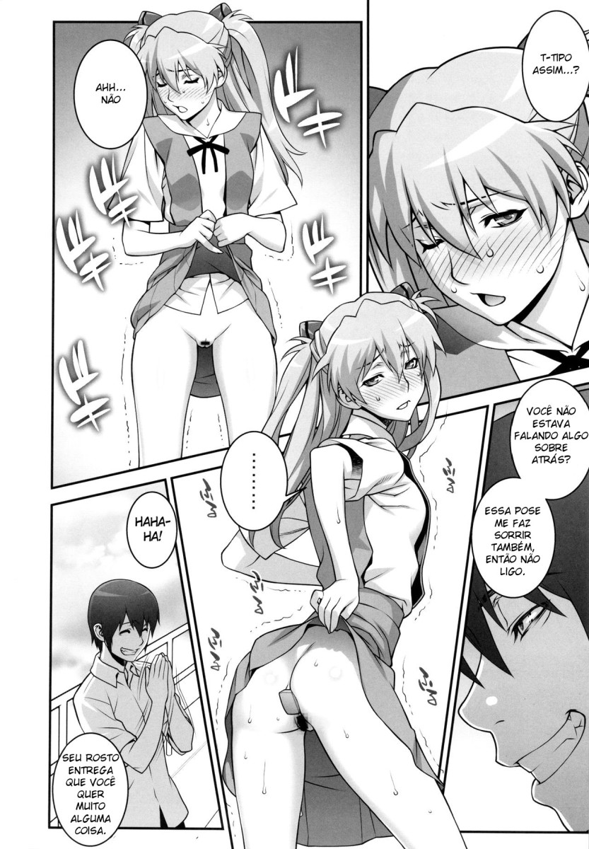 (C84) [Motchie Kingdom (Motchie)] Asuka Choukyou Shite Hoshiin Desho? (Neon Genesis Evangelion) [Portuguese-BR] [Sugiora] 9eme image