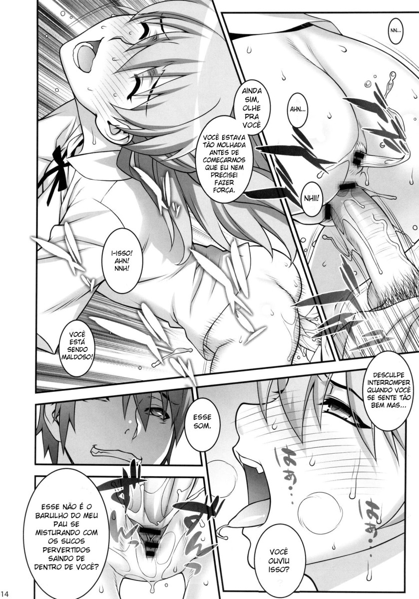 (C84) [Motchie Kingdom (Motchie)] Asuka Choukyou Shite Hoshiin Desho? (Neon Genesis Evangelion) [Portuguese-BR] [Sugiora] 13eme image