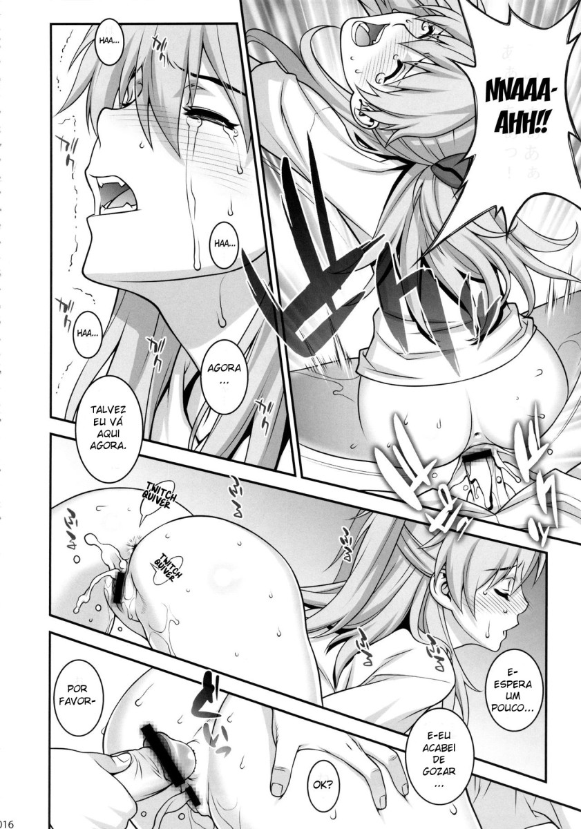 (C84) [Motchie Kingdom (Motchie)] Asuka Choukyou Shite Hoshiin Desho? (Neon Genesis Evangelion) [Portuguese-BR] [Sugiora] 15eme image