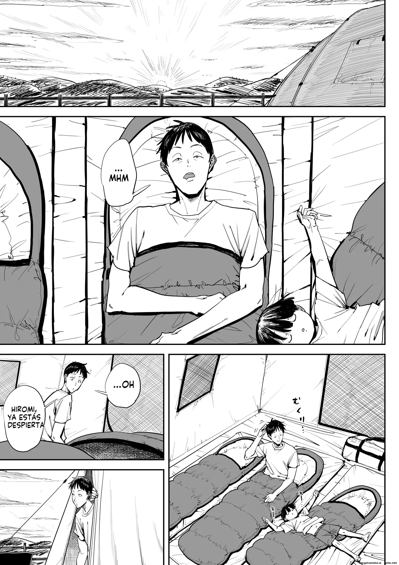 [Shioji] Dekkai Shiri no Hitozuma to Asa made Yarimakutta Hanashi｜Una Historia Sobre Tener Sexo con una Esposa Culona Hasta Amanecer [Spanish] [FallenSub] 图片编号 60