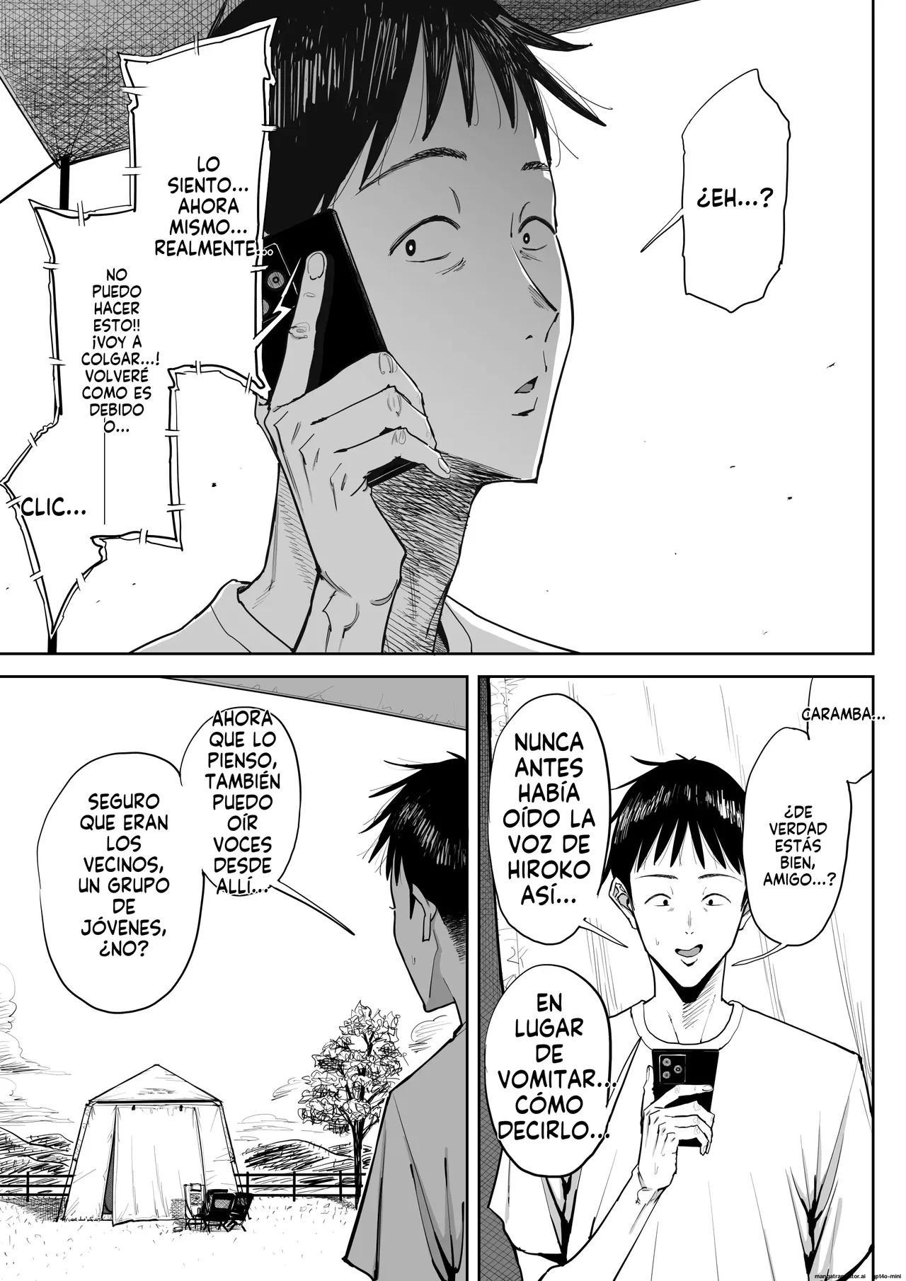 [Shioji] Dekkai Shiri no Hitozuma to Asa made Yarimakutta Hanashi｜Una Historia Sobre Tener Sexo con una Esposa Culona Hasta Amanecer [Spanish] [FallenSub] 图片编号 62