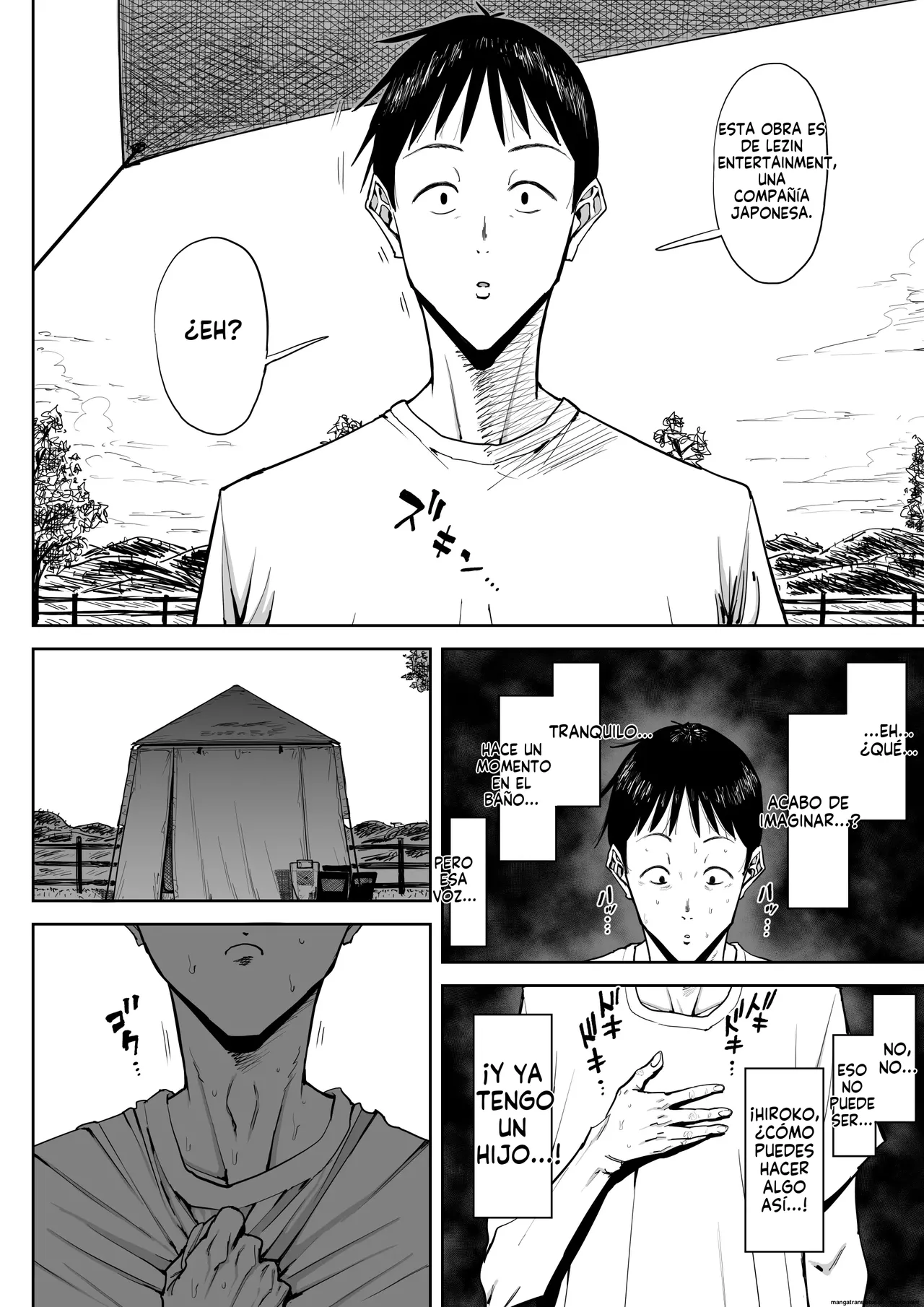 [Shioji] Dekkai Shiri no Hitozuma to Asa made Yarimakutta Hanashi｜Una Historia Sobre Tener Sexo con una Esposa Culona Hasta Amanecer [Spanish] [FallenSub] 图片编号 63