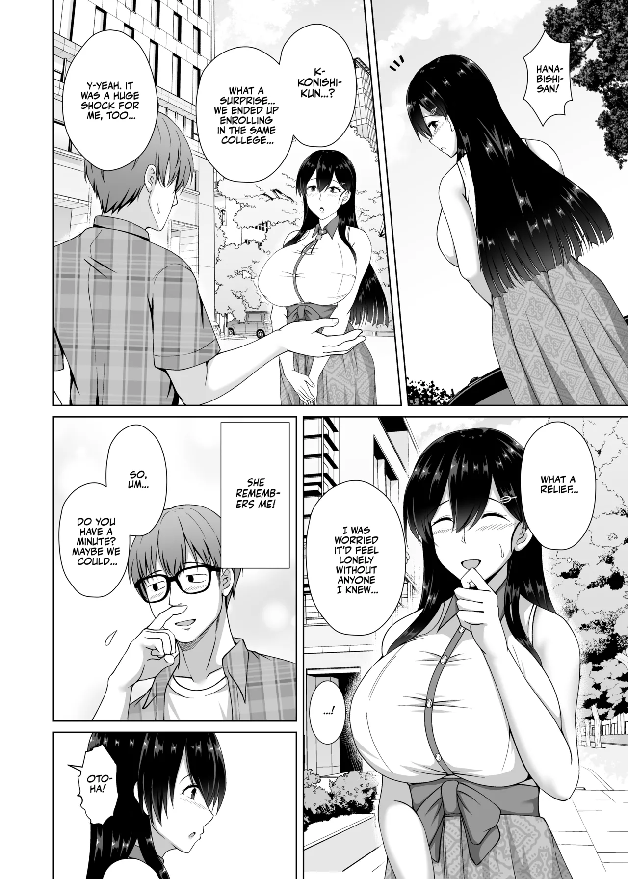 [Taishou Romanesque (Toono Suika)] Kanojo ga Kami o Someta Wake ~Kataomoi no Seiso Kurokami Ojou-sama ga Boku no Shiranai Tokoro de Otoko no Aji o Oboeru Hanashi~ | The Real Reason She Changed Her Hair [English] [Team Rabu2] [Digital] 8eme image