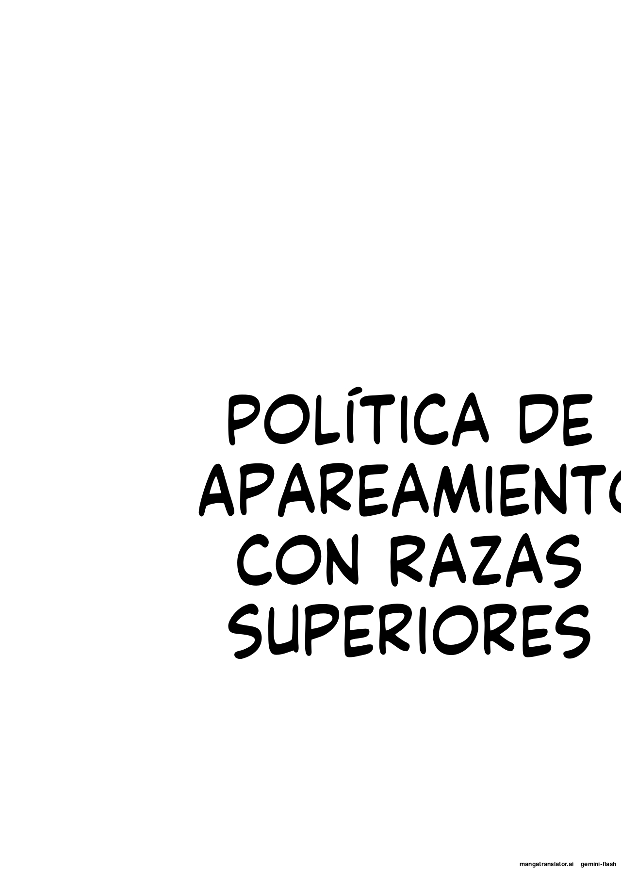 Yuusei Shuzoku to no Kouhai Seisaku (Spanish) MTL 画像番号 3