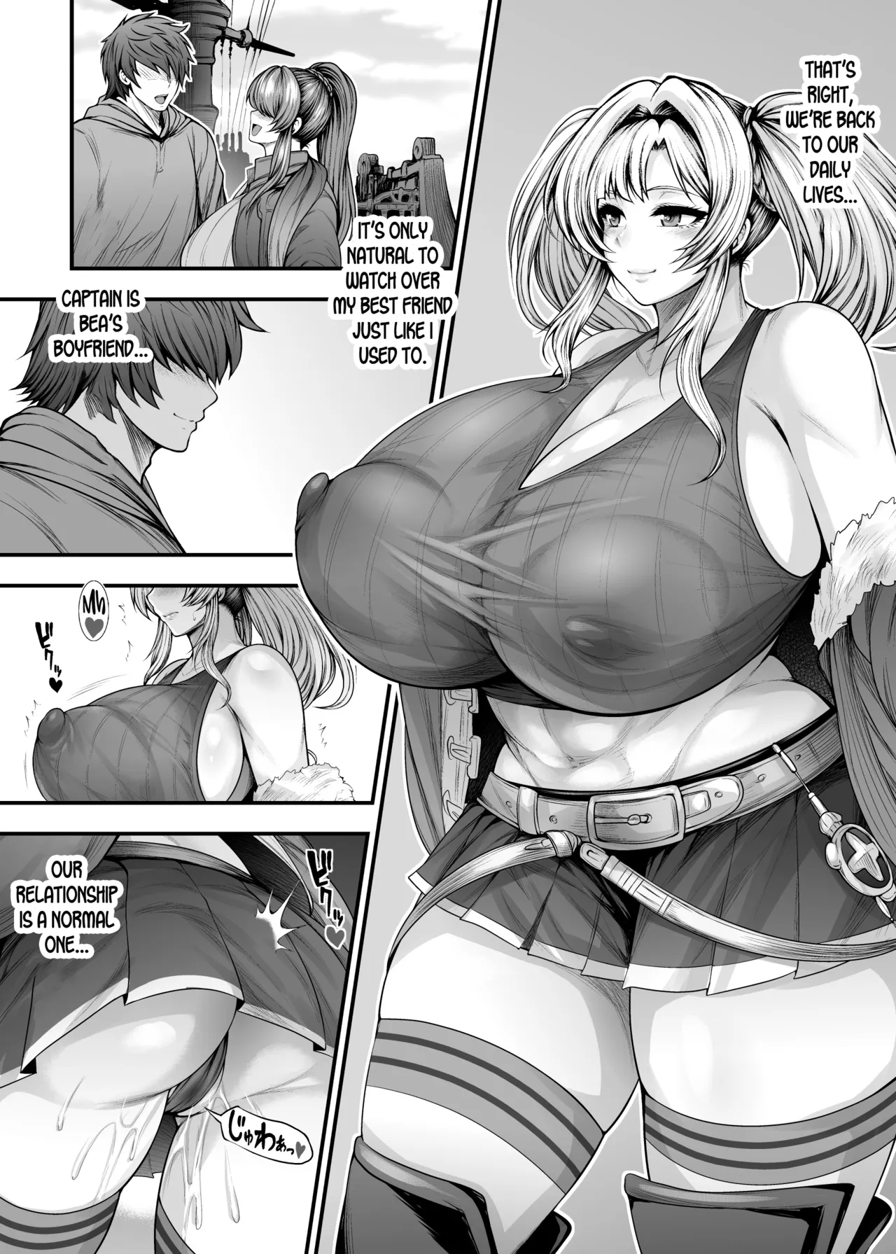 [Circle Roman Hikou (Taihei Tengoku)] Ippai Uwaki Sex Shiyo Shinyuu no Kareshi to Himitsu no Kankei (Granblue Fantasy) [English] [SDTLs] [Digital] image number 25