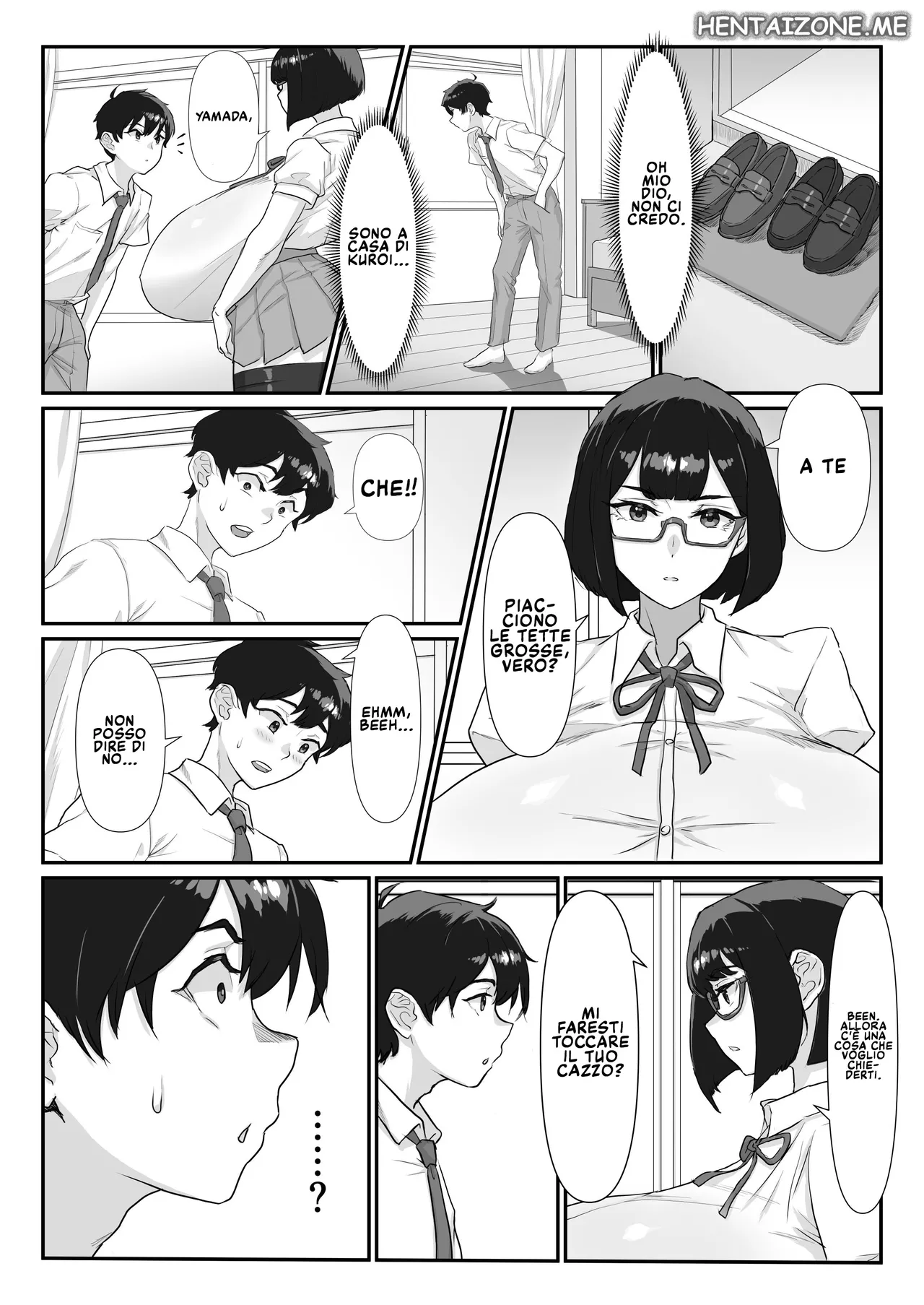 [BBPPC] Kuroi-san wa Kakusenai!! | Kuroi non puoi Nasconderle! [Italian] 画像番号 8