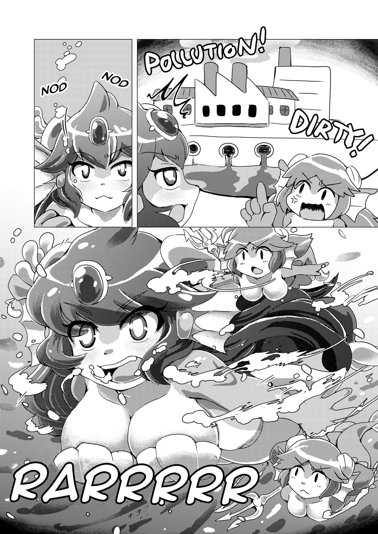 [Minna Shindoi (Shindoro Mondoro)] Meitei Sakanabito  | Intoxicated Mer-people (Kaizoku no Noroi)  [English] [Digital] imagen número 3