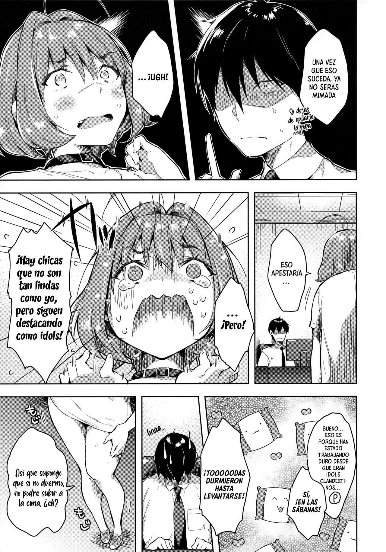 (C97) [Mirukuseiki (Sukoyaka Gyuunyuu)] Riamu-chan Onedari Sex | Riamu-Chan Está Rogando Por El Sexo (THE IDOLM@STER CINDERELLA GIRLS) [Spanish] numero di immagine  4