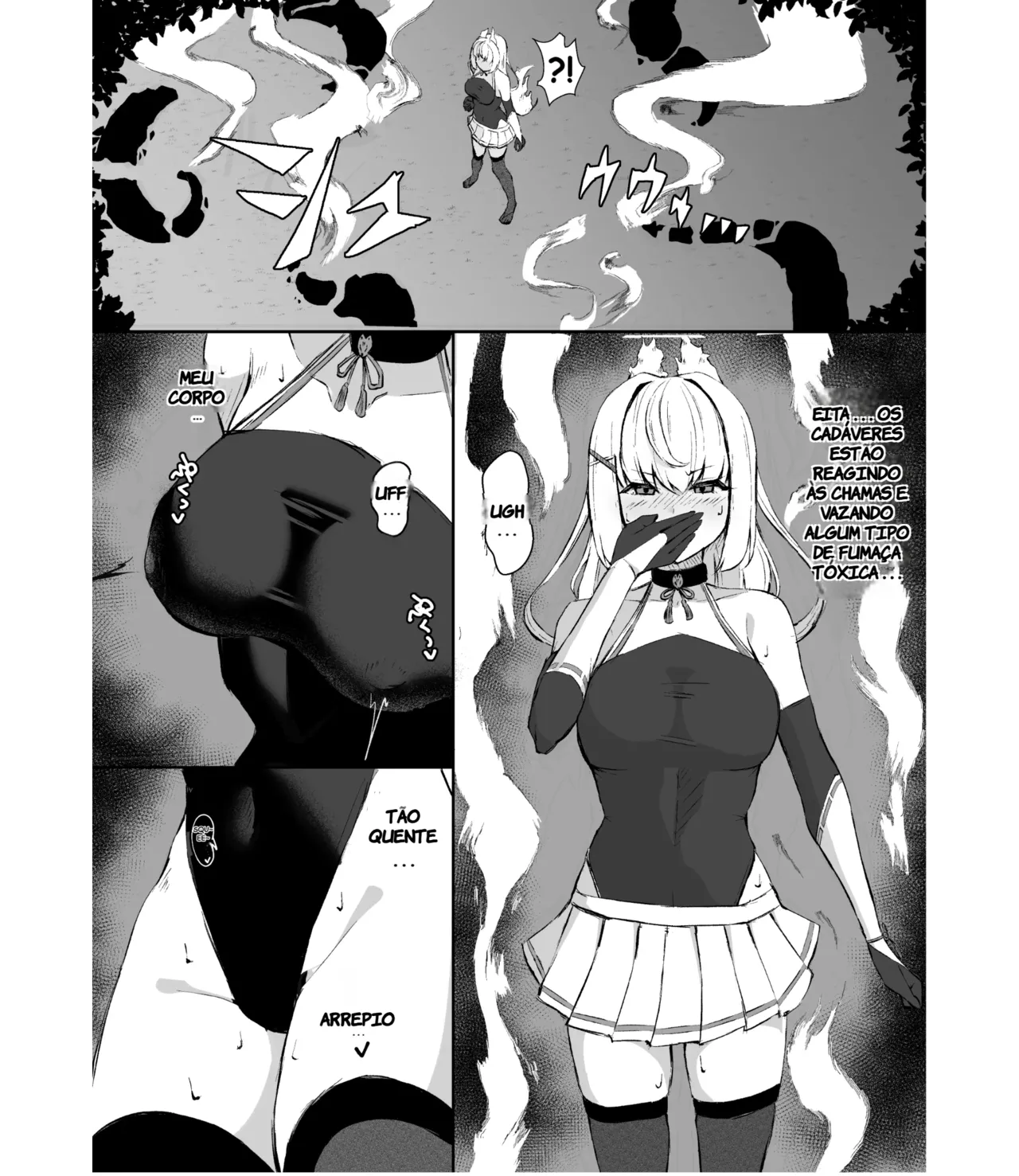 [Tamazushi (Shiratama)] Joukyuujutsushi ga Shokushu Suit de Youma ni Haika Sareru Hanashi - A story about a senior surgeon being defeated by a demon in a tentacle suit. | (TR-284) [Portuguese-BR] [Digital] 이미지 번호 7