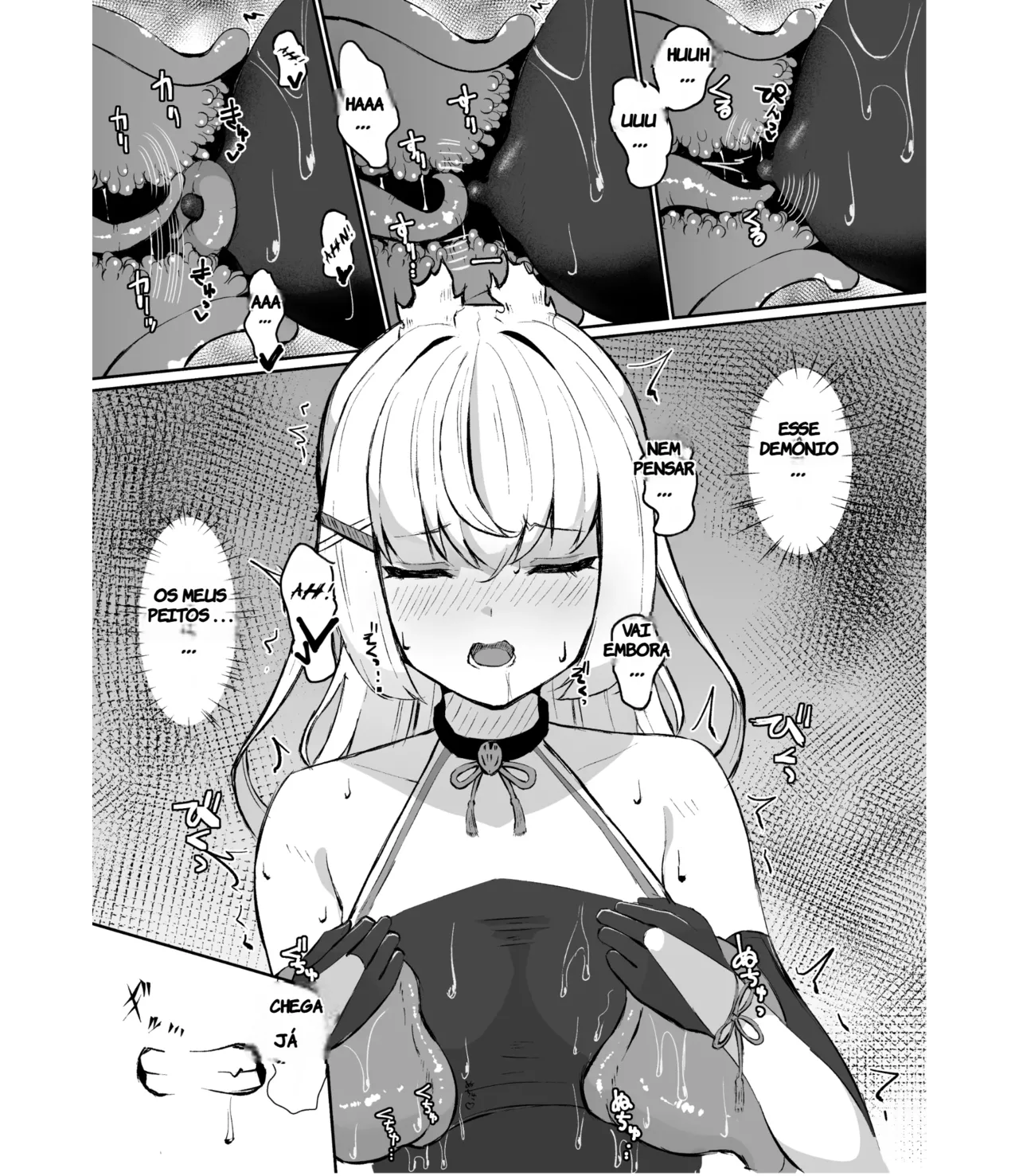 [Tamazushi (Shiratama)] Joukyuujutsushi ga Shokushu Suit de Youma ni Haika Sareru Hanashi - A story about a senior surgeon being defeated by a demon in a tentacle suit. | (TR-284) [Portuguese-BR] [Digital] 이미지 번호 10