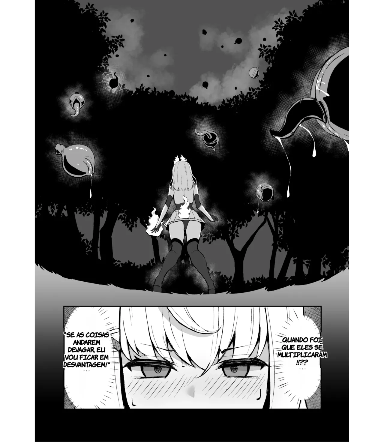 [Tamazushi (Shiratama)] Joukyuujutsushi ga Shokushu Suit de Youma ni Haika Sareru Hanashi - A story about a senior surgeon being defeated by a demon in a tentacle suit. | (TR-284) [Portuguese-BR] [Digital] 이미지 번호 13