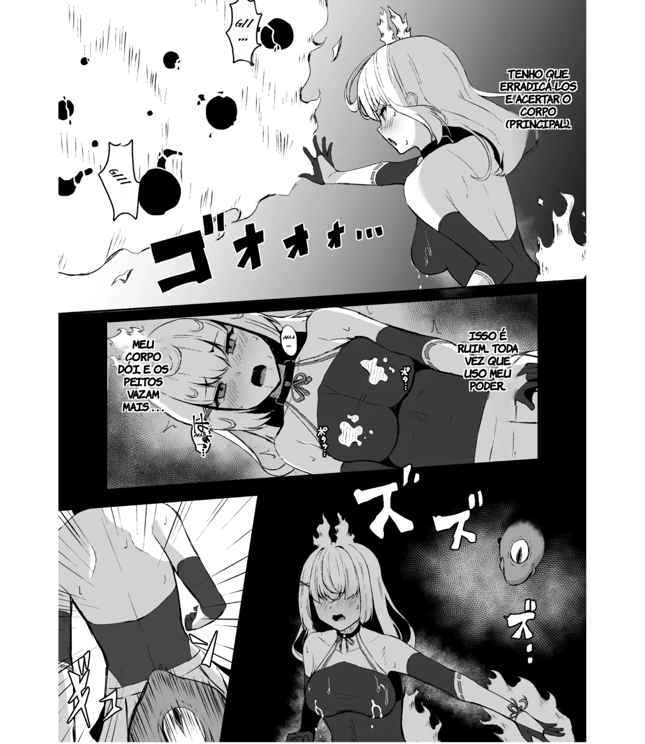 [Tamazushi (Shiratama)] Joukyuujutsushi ga Shokushu Suit de Youma ni Haika Sareru Hanashi - A story about a senior surgeon being defeated by a demon in a tentacle suit. | (TR-284) [Portuguese-BR] [Digital] 이미지 번호 14