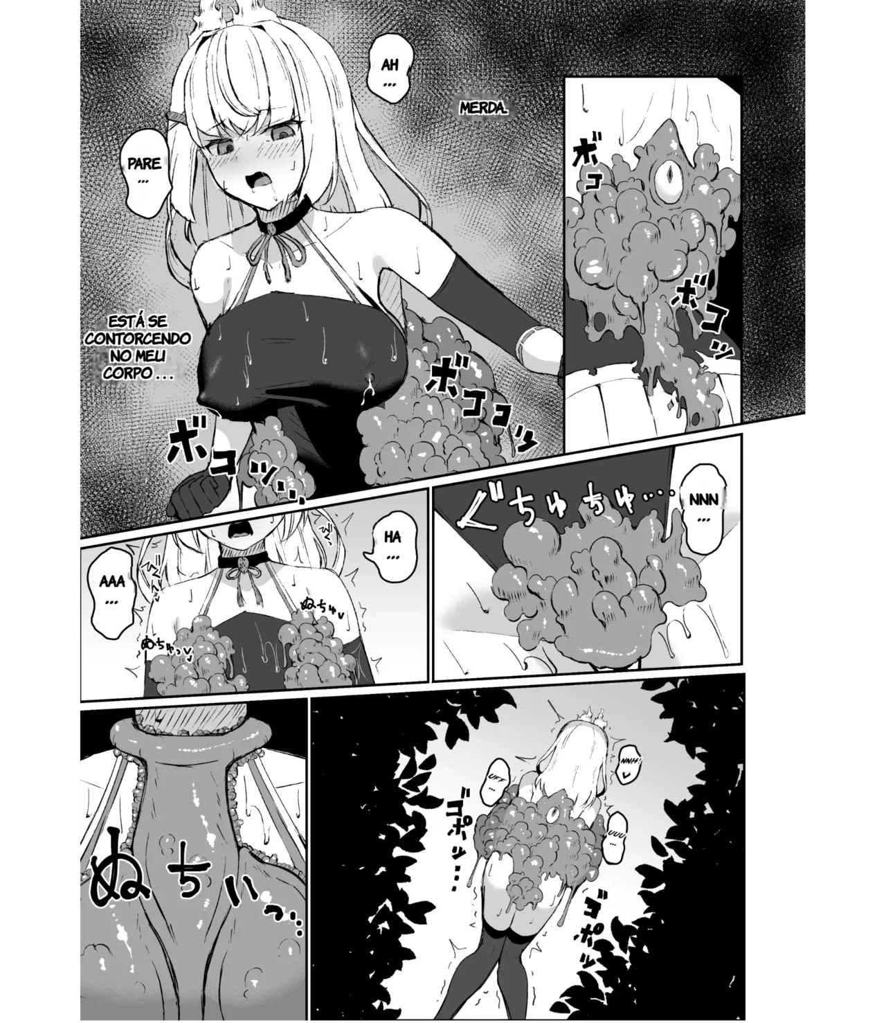 [Tamazushi (Shiratama)] Joukyuujutsushi ga Shokushu Suit de Youma ni Haika Sareru Hanashi - A story about a senior surgeon being defeated by a demon in a tentacle suit. | (TR-284) [Portuguese-BR] [Digital] 이미지 번호 16