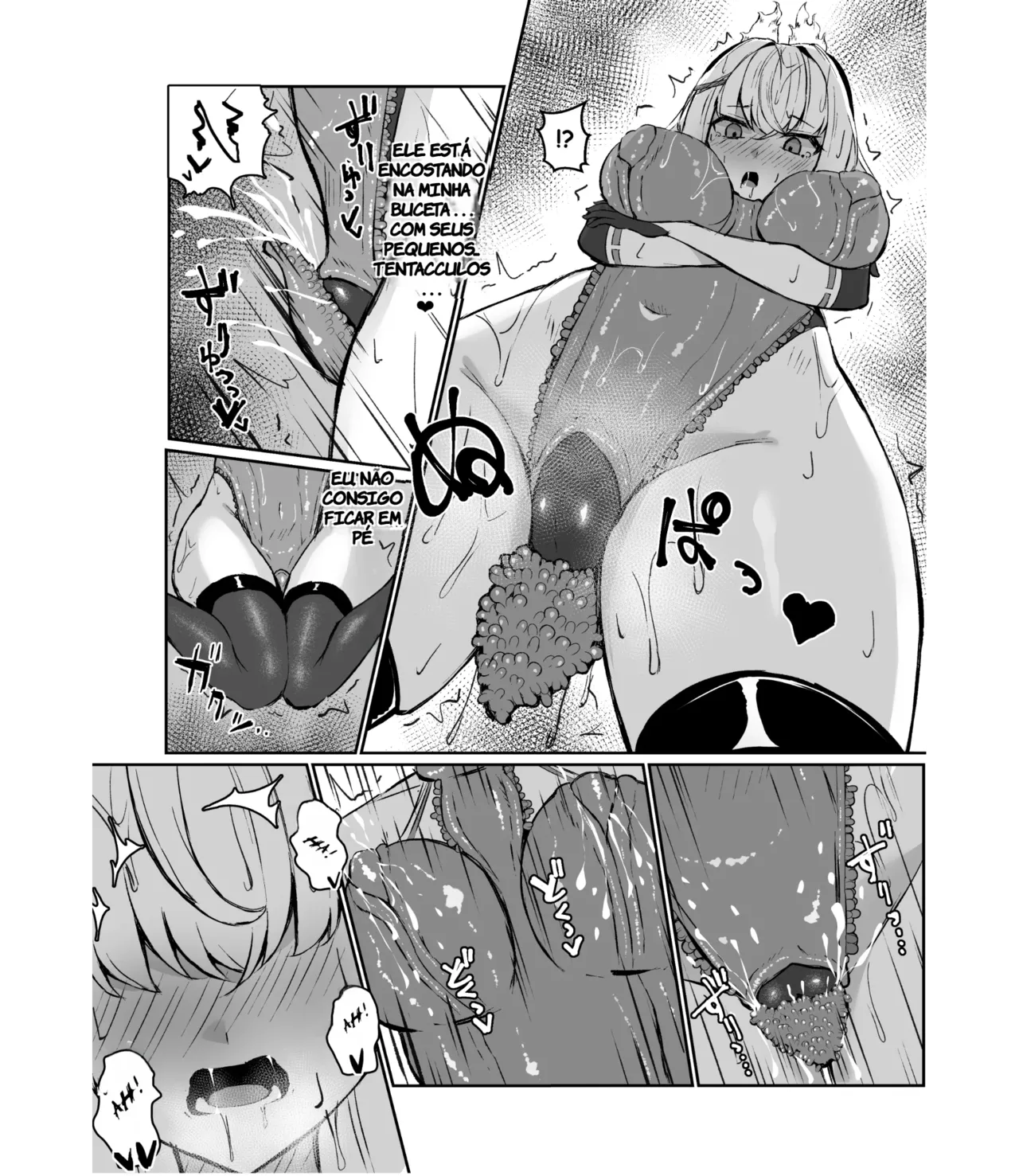 [Tamazushi (Shiratama)] Joukyuujutsushi ga Shokushu Suit de Youma ni Haika Sareru Hanashi - A story about a senior surgeon being defeated by a demon in a tentacle suit. | (TR-284) [Portuguese-BR] [Digital] 이미지 번호 20