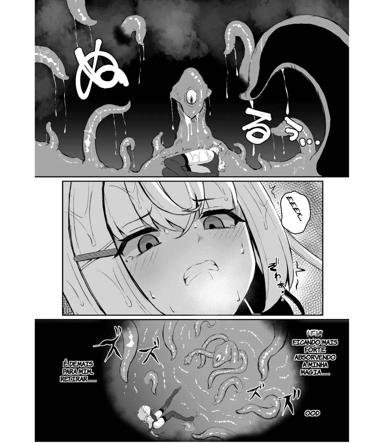 [Tamazushi (Shiratama)] Joukyuujutsushi ga Shokushu Suit de Youma ni Haika Sareru Hanashi - A story about a senior surgeon being defeated by a demon in a tentacle suit. | (TR-284) [Portuguese-BR] [Digital] 이미지 번호 25