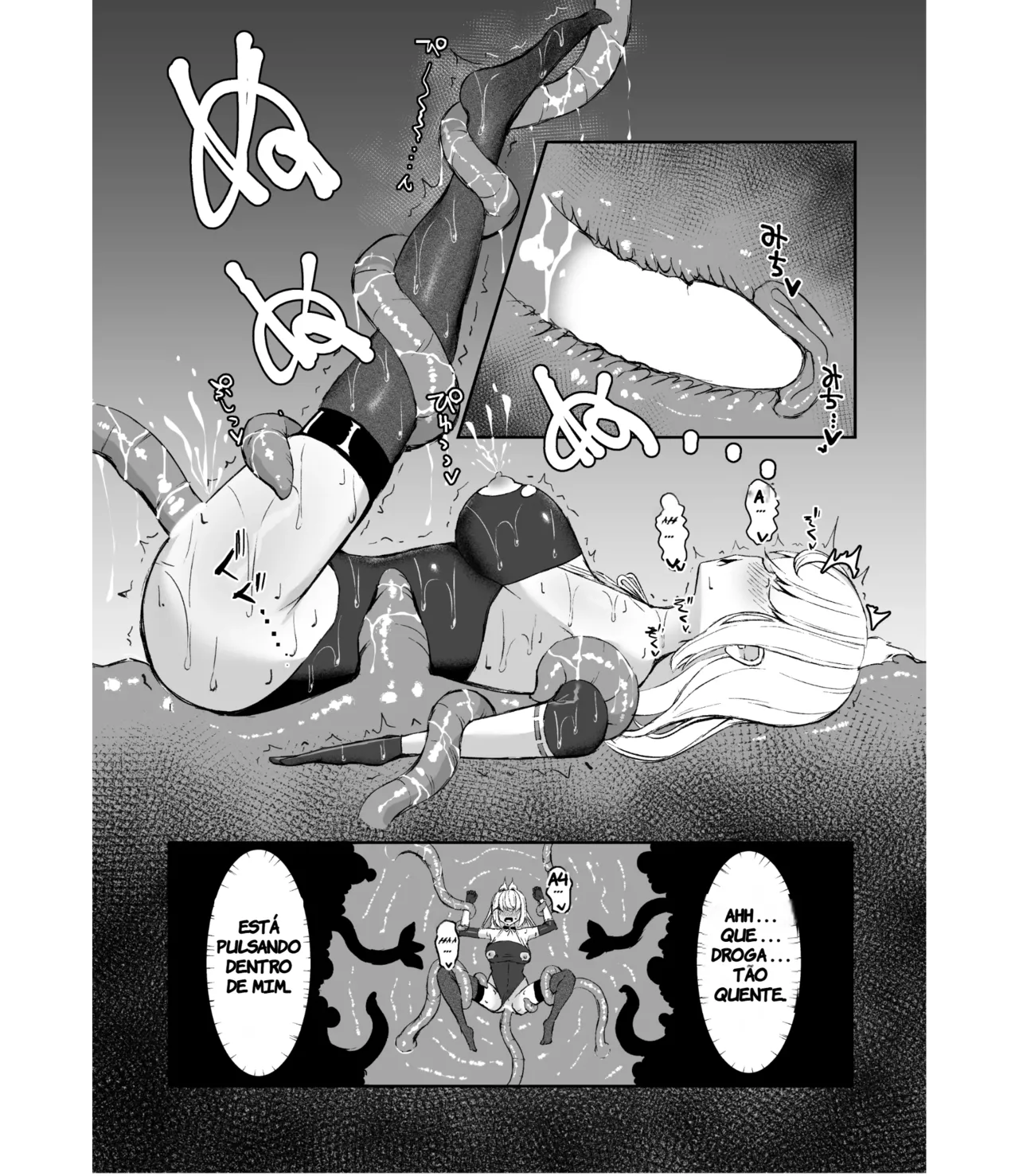 [Tamazushi (Shiratama)] Joukyuujutsushi ga Shokushu Suit de Youma ni Haika Sareru Hanashi - A story about a senior surgeon being defeated by a demon in a tentacle suit. | (TR-284) [Portuguese-BR] [Digital] 이미지 번호 29