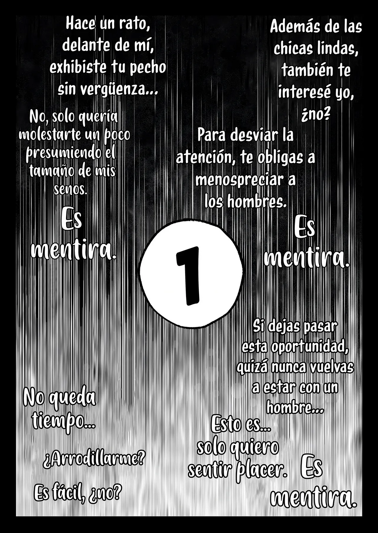 [Kurukuru] Cool-kei Dansou Onna ni Kanojo Netorareta kara, Wakarasete Yatta｜Una chica cool de apariencia masculina me arrebató a mi novia, así que le di una lección. [Spanish] [Kotori] [Decensored] изображение № 24