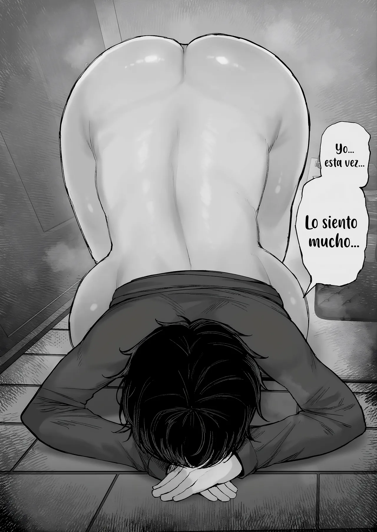 [Kurukuru] Cool-kei Dansou Onna ni Kanojo Netorareta kara, Wakarasete Yatta｜Una chica cool de apariencia masculina me arrebató a mi novia, así que le di una lección. [Spanish] [Kotori] [Decensored] изображение № 25