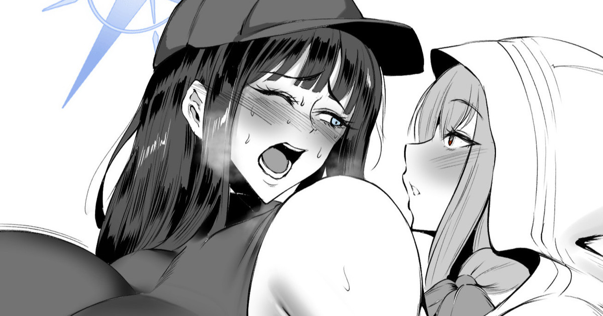 [わりゅう] サオリ×アツコ (ブルーアーカイブ) image number 1