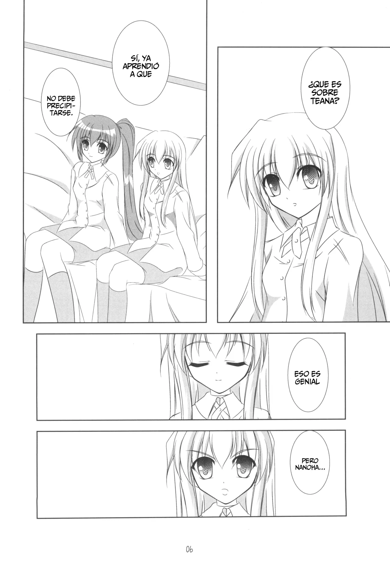 [T. Cylinder, Kyrimu Saida] Lyrical Harmony (Mahou Shoujo Lyrical Nanoha) [Spanish] [Nekomi Fansub] imagen número 5