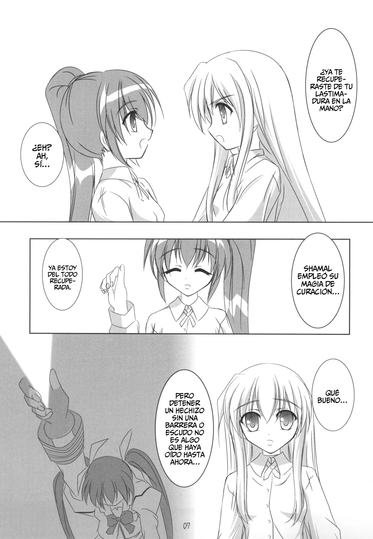 [T. Cylinder, Kyrimu Saida] Lyrical Harmony (Mahou Shoujo Lyrical Nanoha) [Spanish] [Nekomi Fansub] imagen número 6