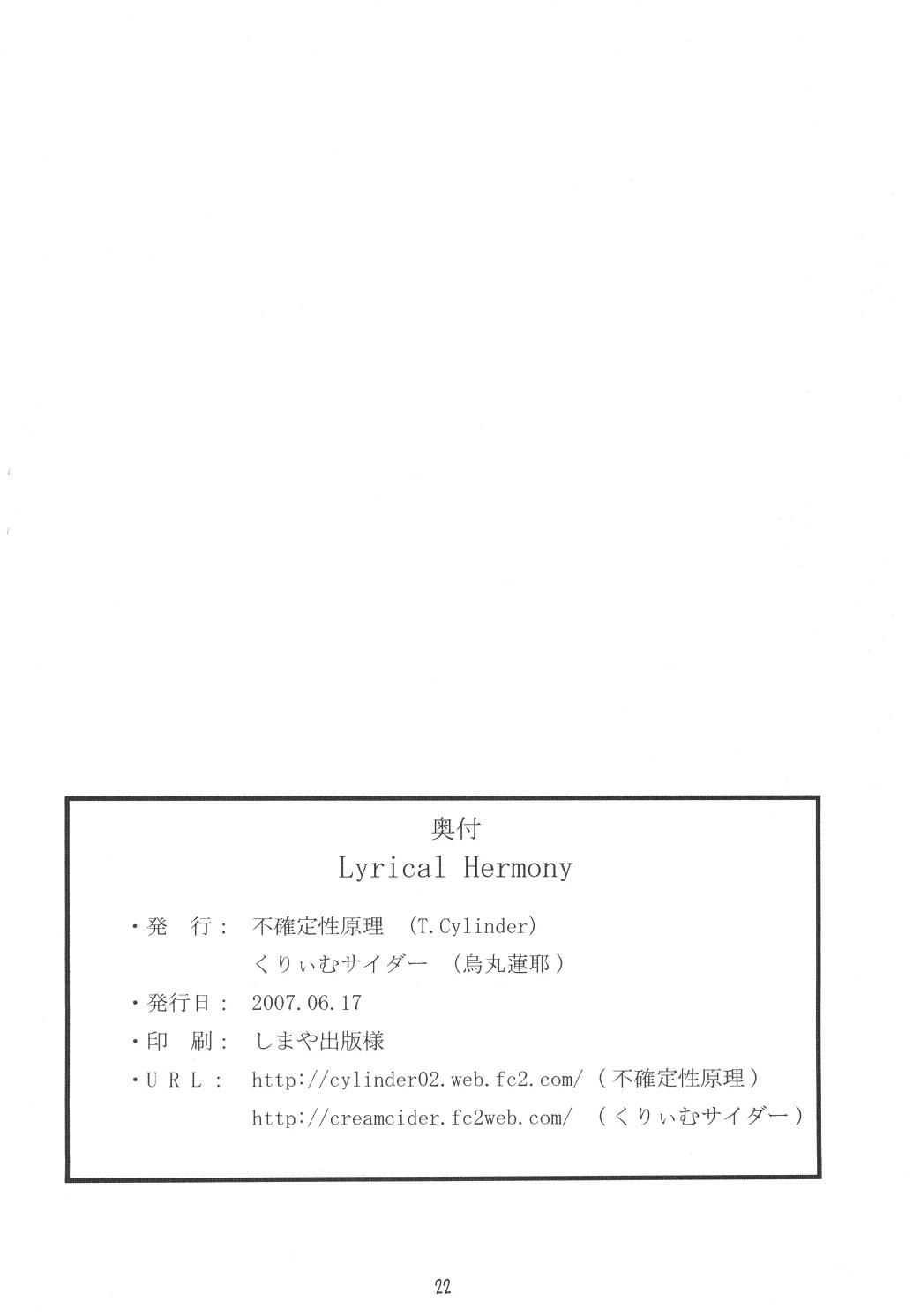 [T. Cylinder, Kyrimu Saida] Lyrical Harmony (Mahou Shoujo Lyrical Nanoha) [Spanish] [Nekomi Fansub] imagen número 21