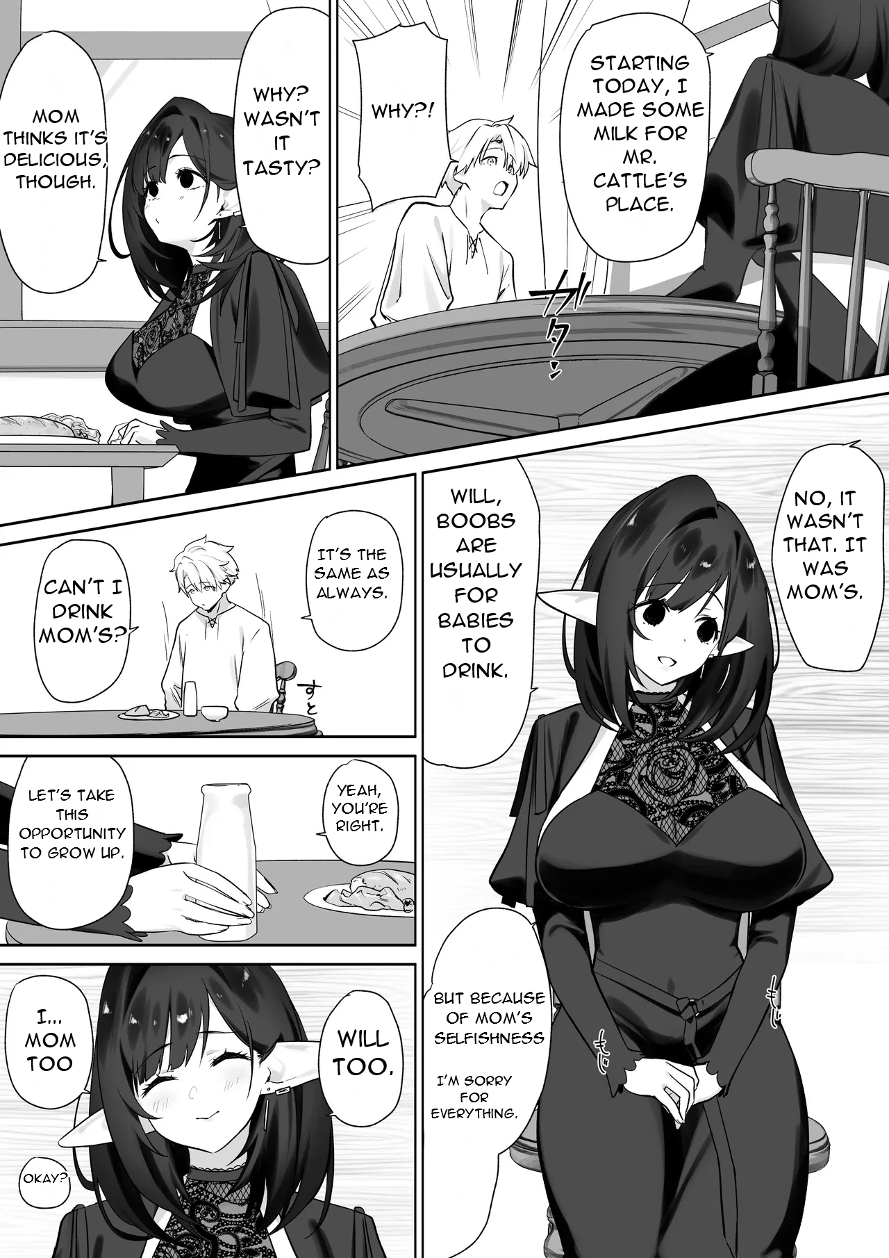 [Otete (Koyubimaru)] Elf no Milk de Otona ni Narimashita - I Grew Up with Elf Milk  [English][DarklordMTLs] 画像番号 41